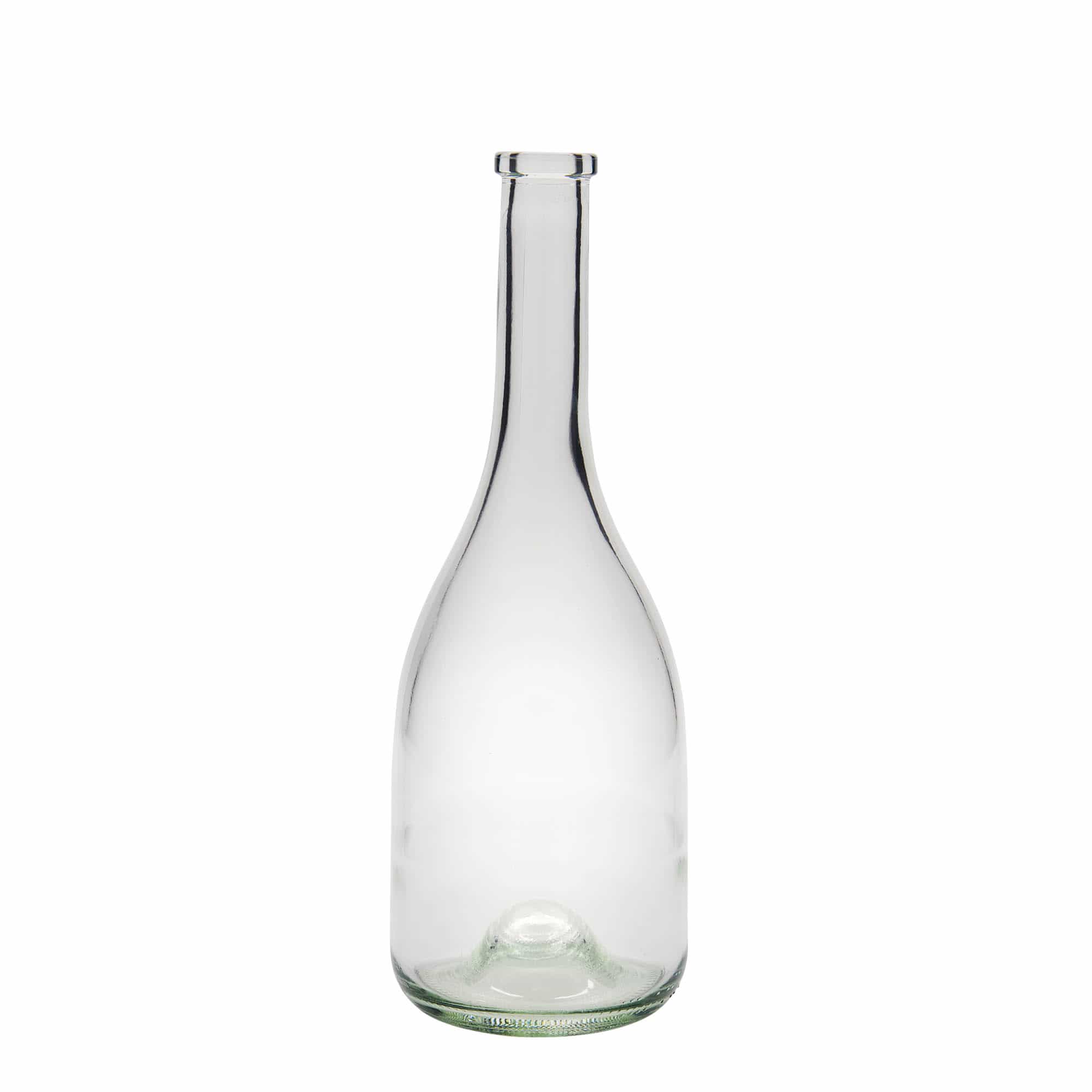 750 ml stiklinis butelis „Rustica“, kamštis