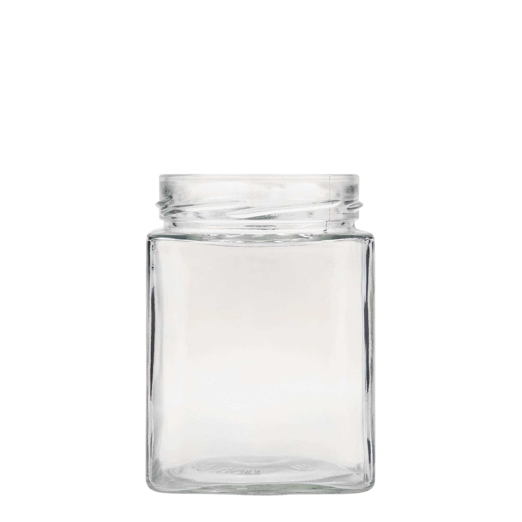 580 ml keturkampis stiklainis „Ikarus“, anga: Deep-Twist-Off (DTO 82)