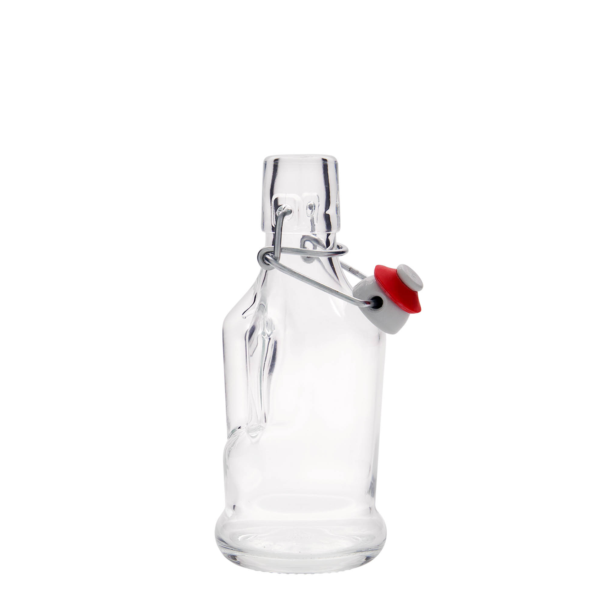 200 ml stiklinis butelis „Classica“, anga: užsegamas užraktas 200 ml stiklinis butelis „Classica“, anga: užsegamas užraktas