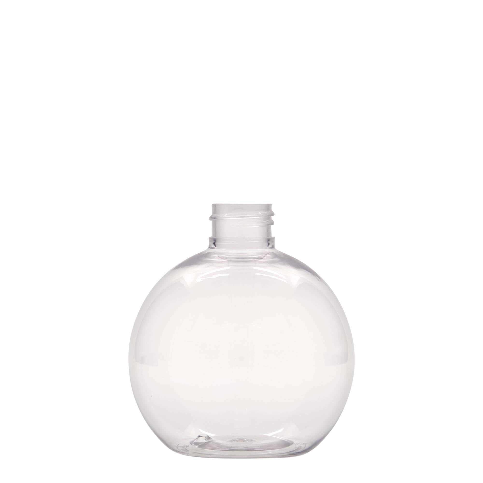 250 ml PET butelis „Perry“, apvalus, plastikas, anga: 24/410