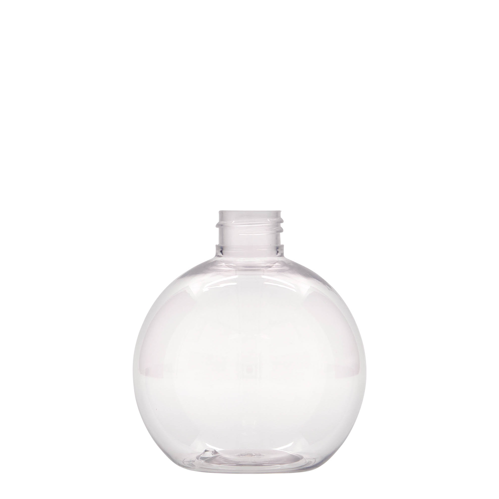 250 ml PET butelis „Perry“, apvalus, plastikas, anga: 24/410