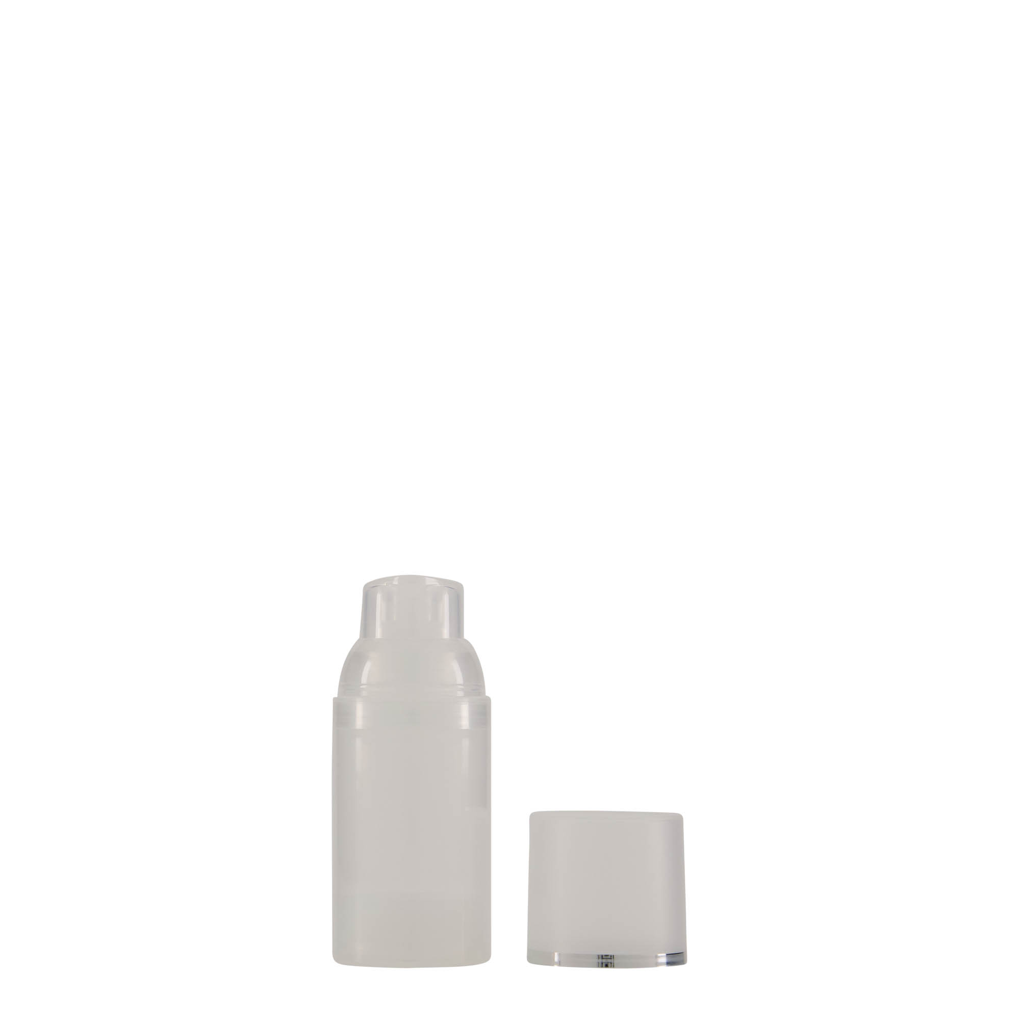 30 ml oro nepraleidžiantis dozatorius „Mezzo“, PP plastikas, natūralios spalvos