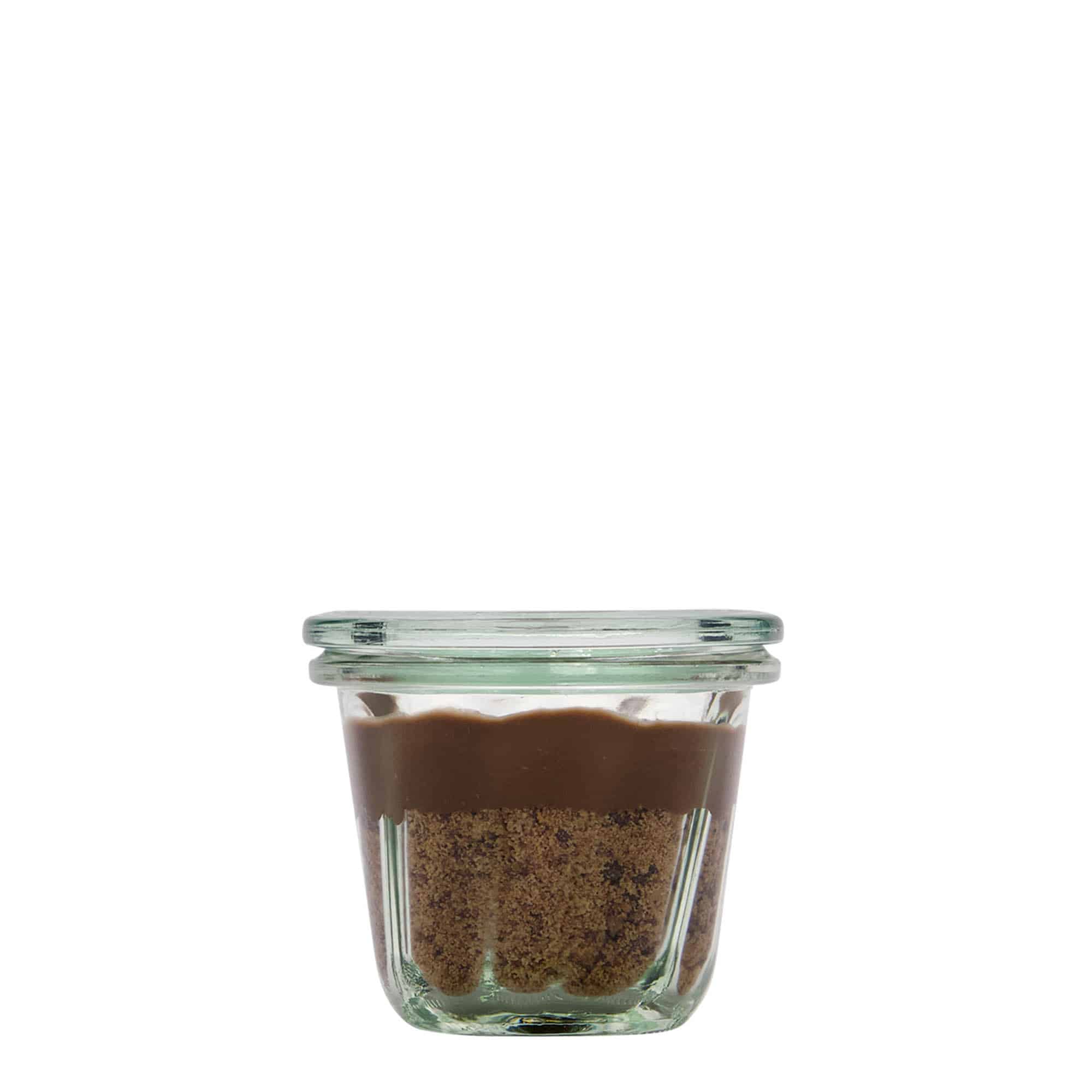 80 ml WECK Gugelhupf stiklainis, anga: apvalus kraštas