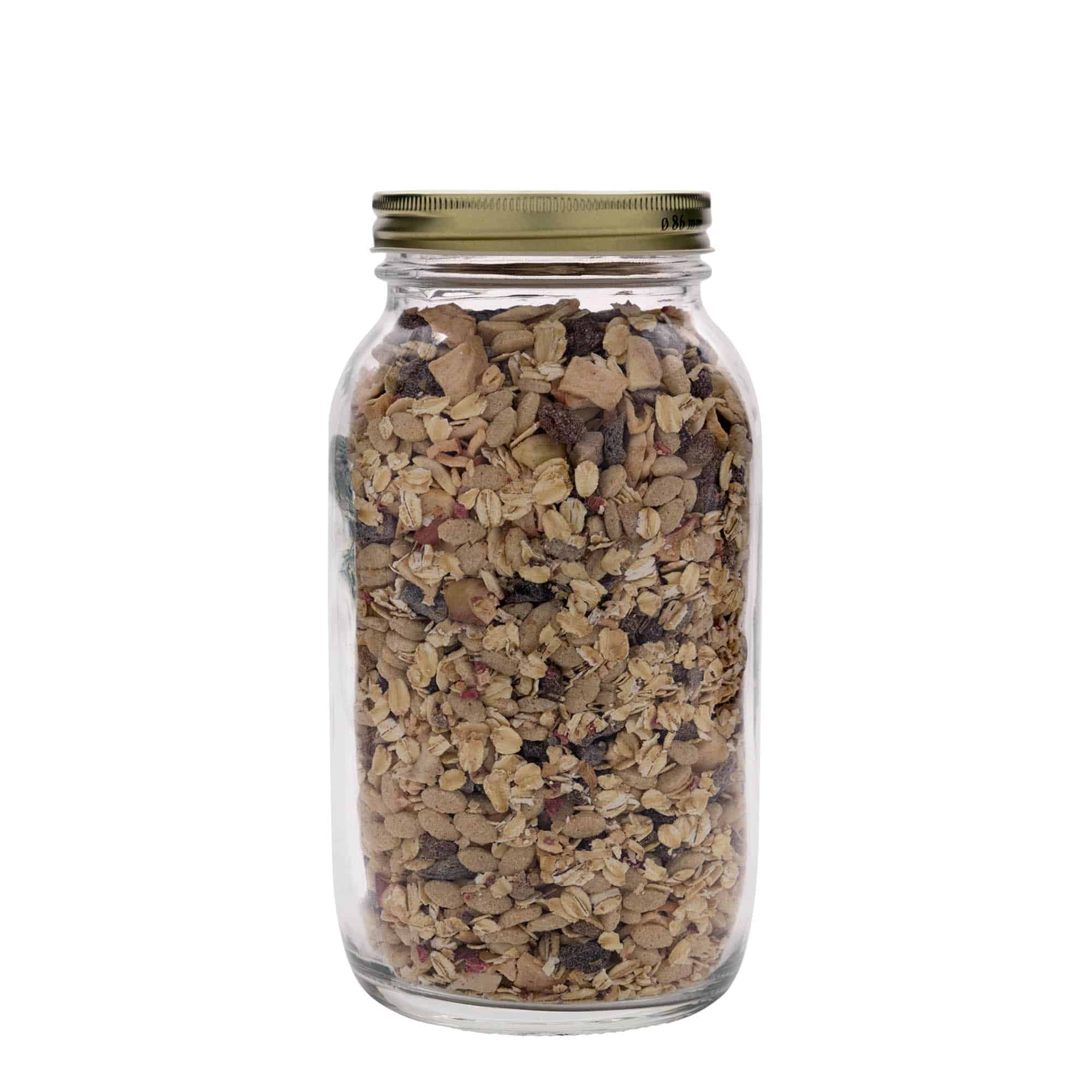 1.500 ml stiklainis „Quattro Stagioni“, anga: sraigtinis uždarymas