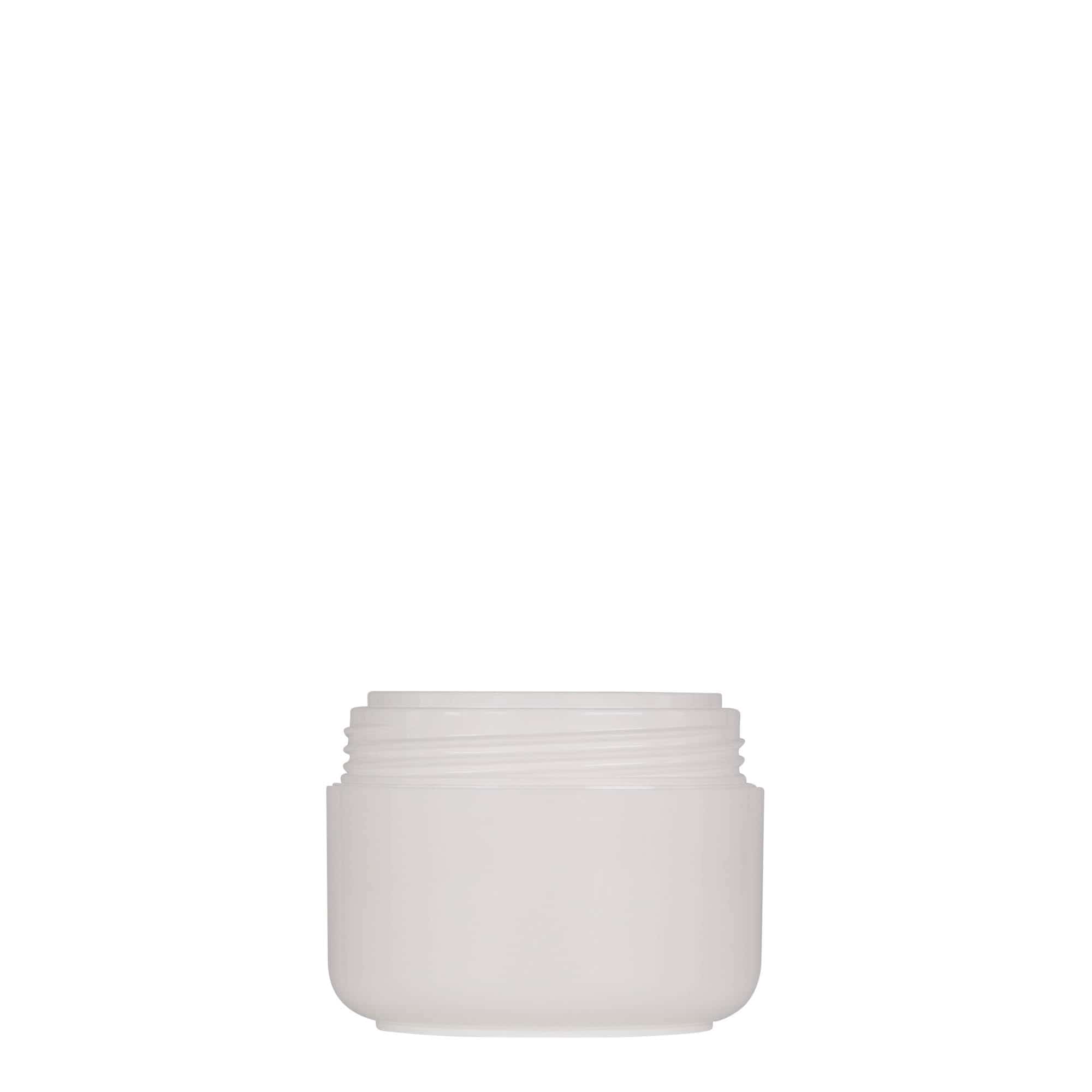 50 ml plastikinis indelis „Bianca“, PP, baltas, anga: sraigtinis uždarymas 50 ml plastikinis indelis „Bianca“, PP, baltas, anga: sraigtinis uždarymas