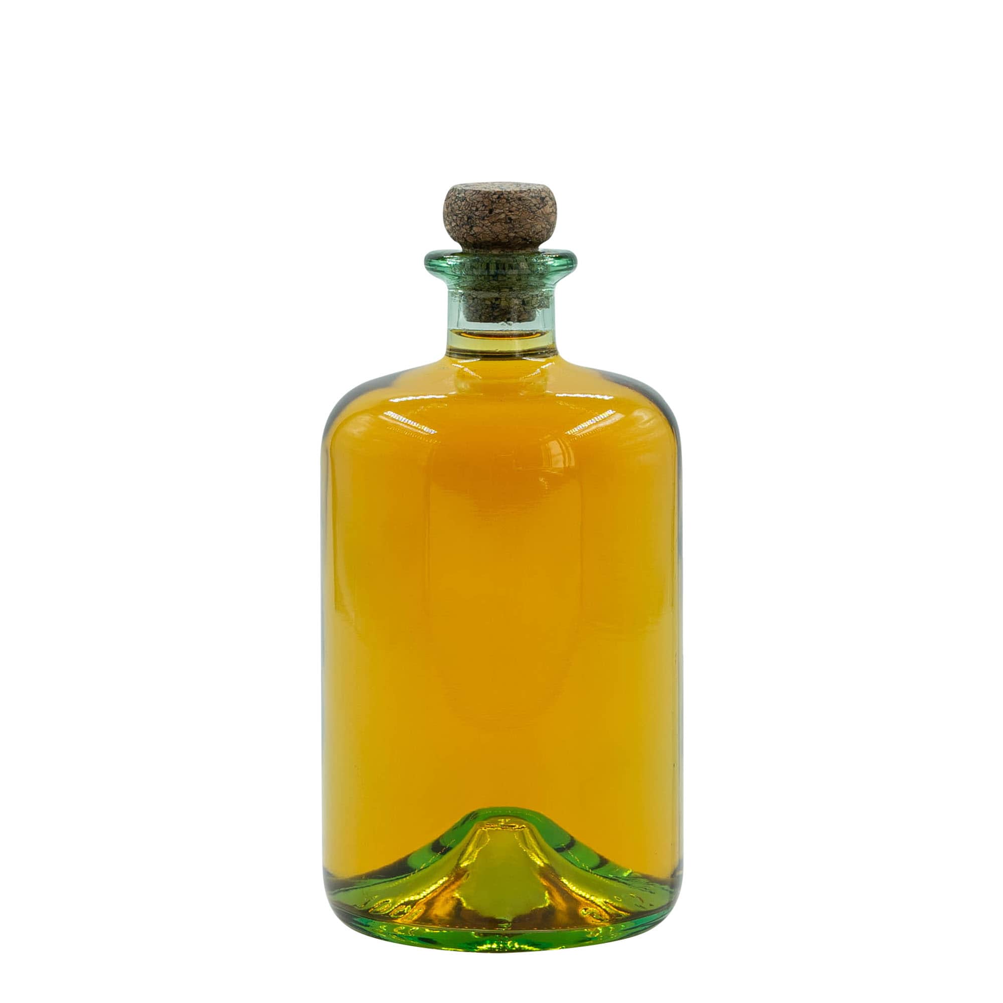 700 ml stiklinis butelis „Pharma“, anga: kamštis