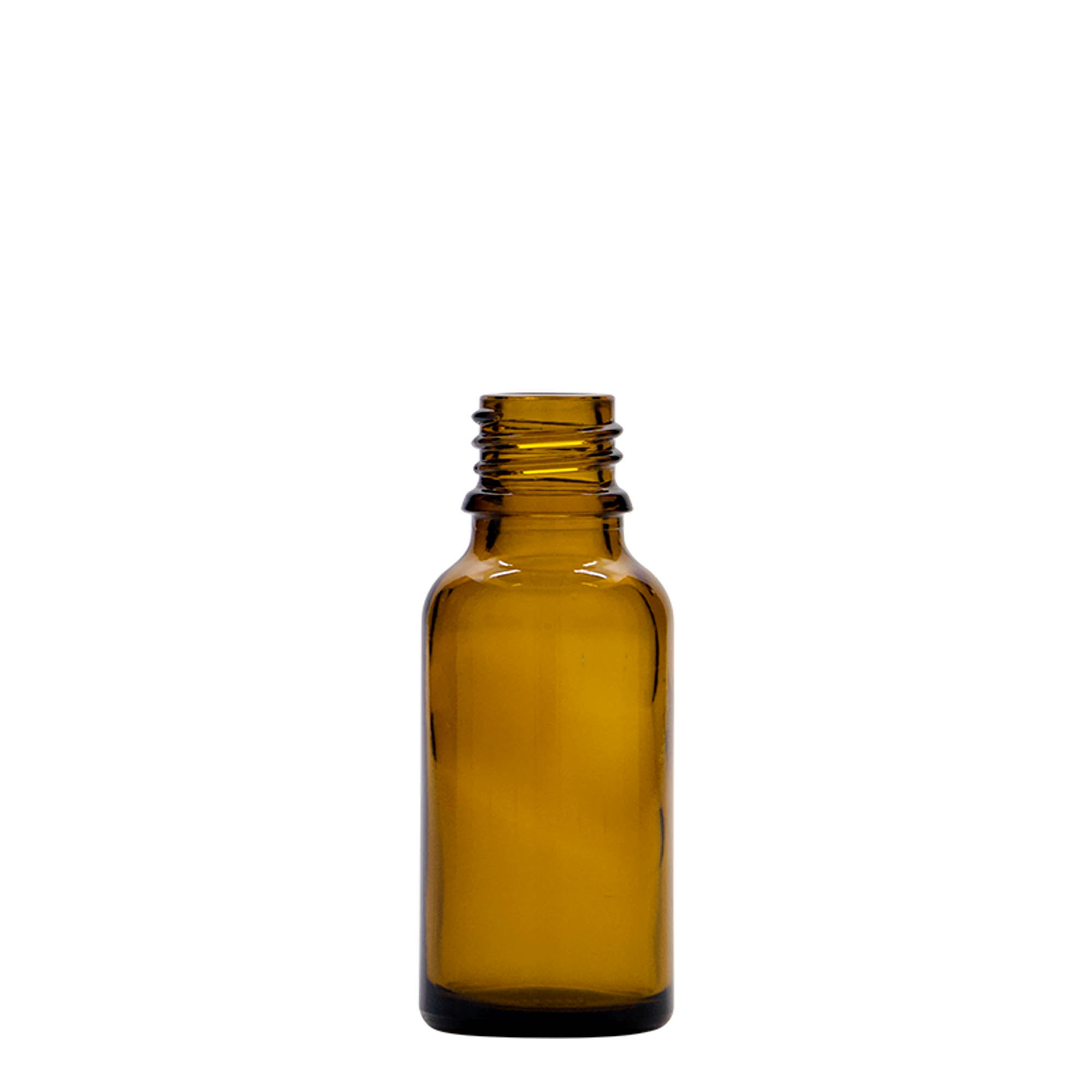 20 ml lašintuvo buteliukas, medicininis, stiklinis, rudas, anga: DIN 18 20 ml lašintuvo buteliukas, medicininis, stiklinis, rudas, anga: DIN 18