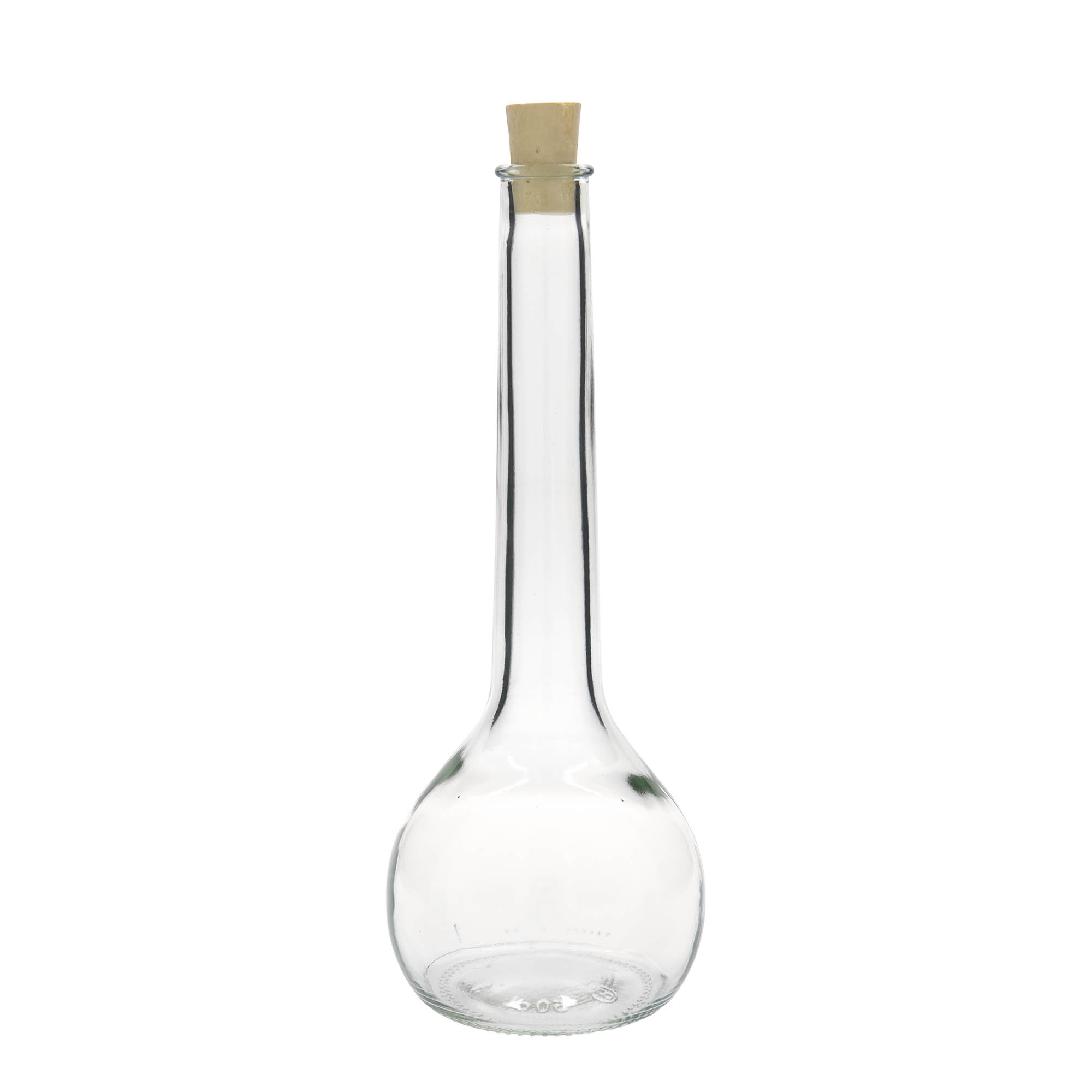 500 ml stiklinis butelis „Tulipano“, anga: kamštis 500 ml stiklinis butelis „Tulipano“, anga: kamštis