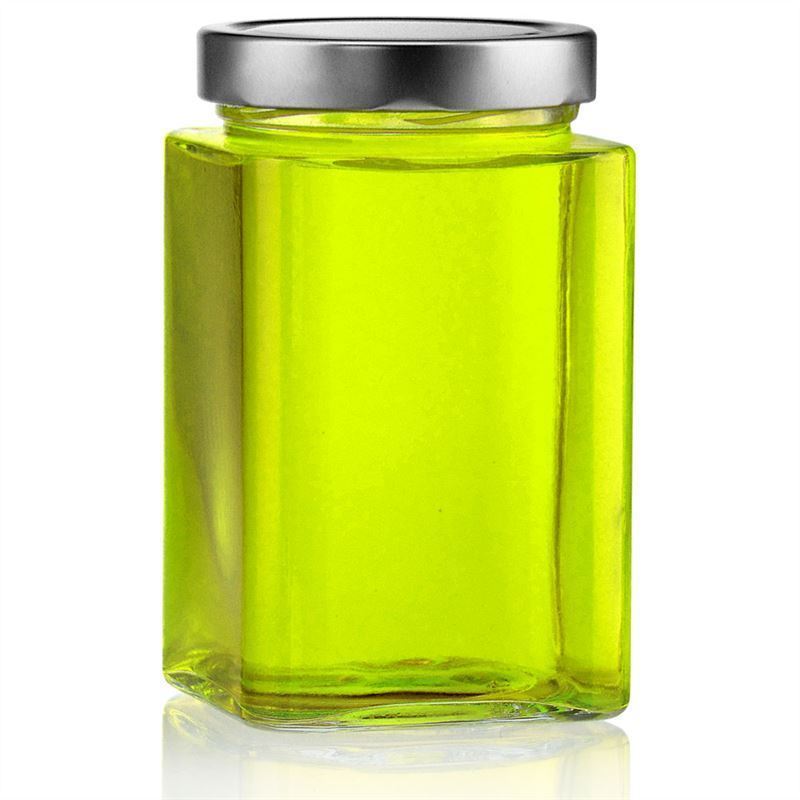 720 ml keturkampis stiklainis „Ikarus“, anga: Deep-Twist-Off (DTO 82)