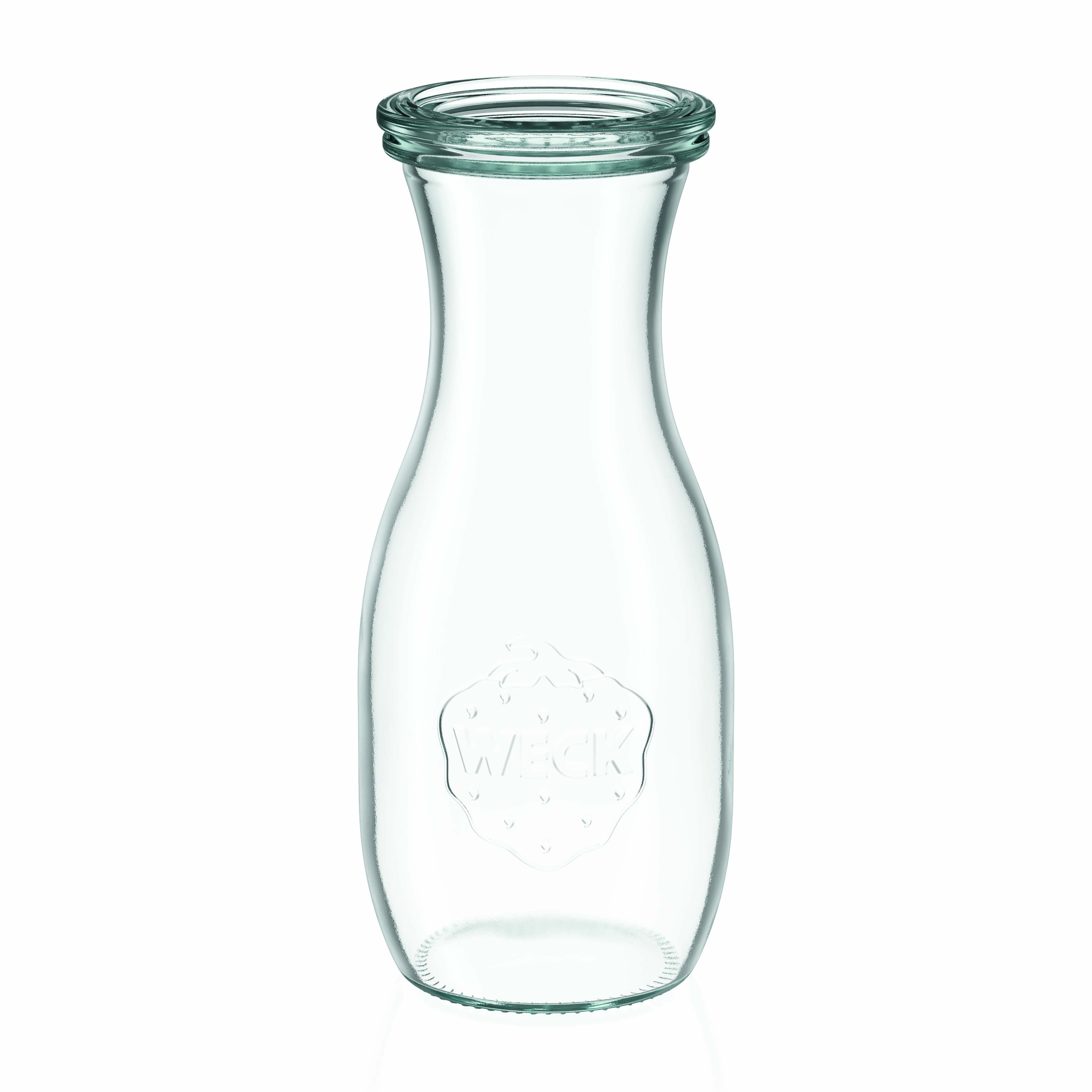 500 ml WECK sultims skirta buteliukas, anga: apvali kraštinė 500 ml WECK sultims skirta buteliukas, anga: apvali kraštinė