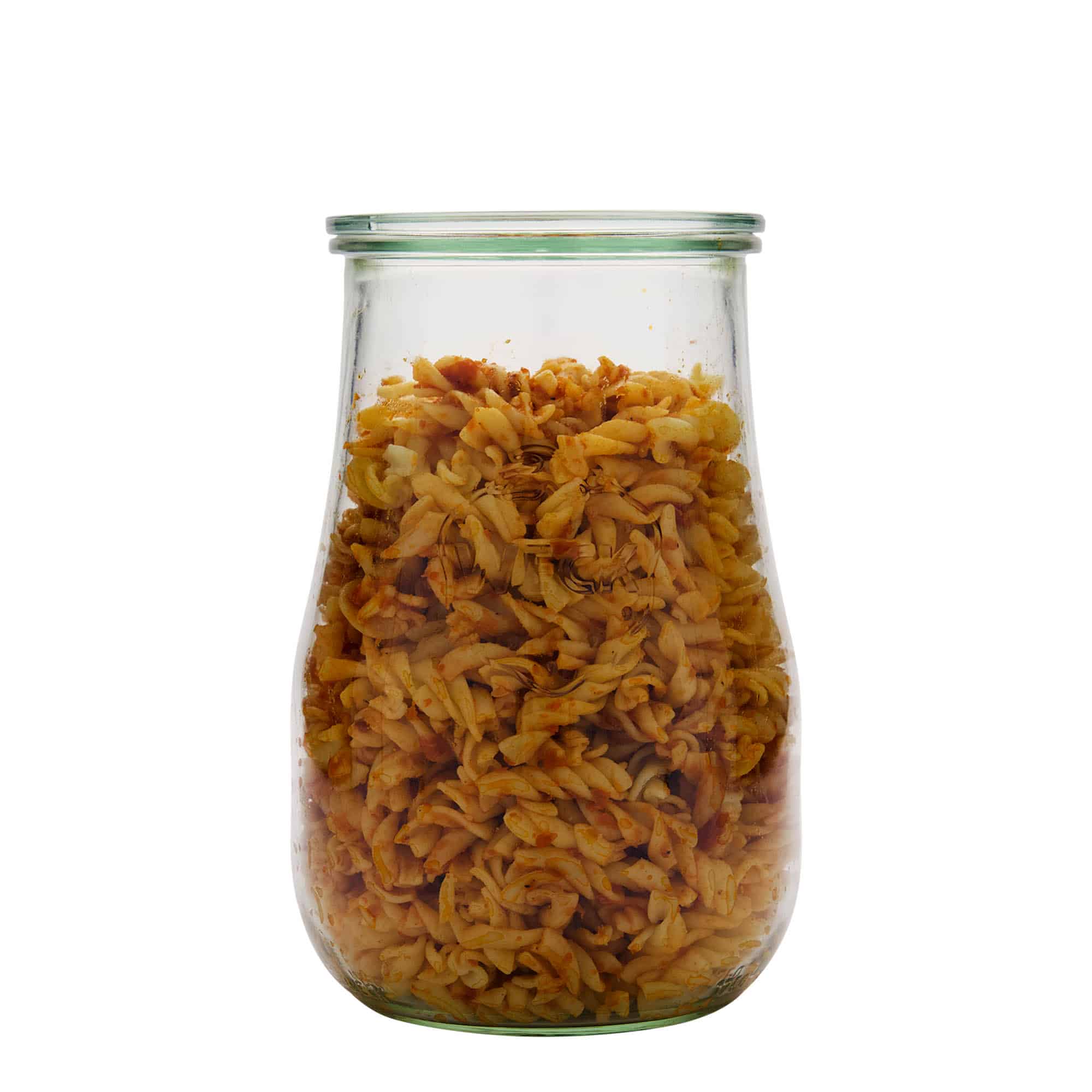 1.750 ml WECK tulpės formos stiklainis, anga: apvali kraštinė