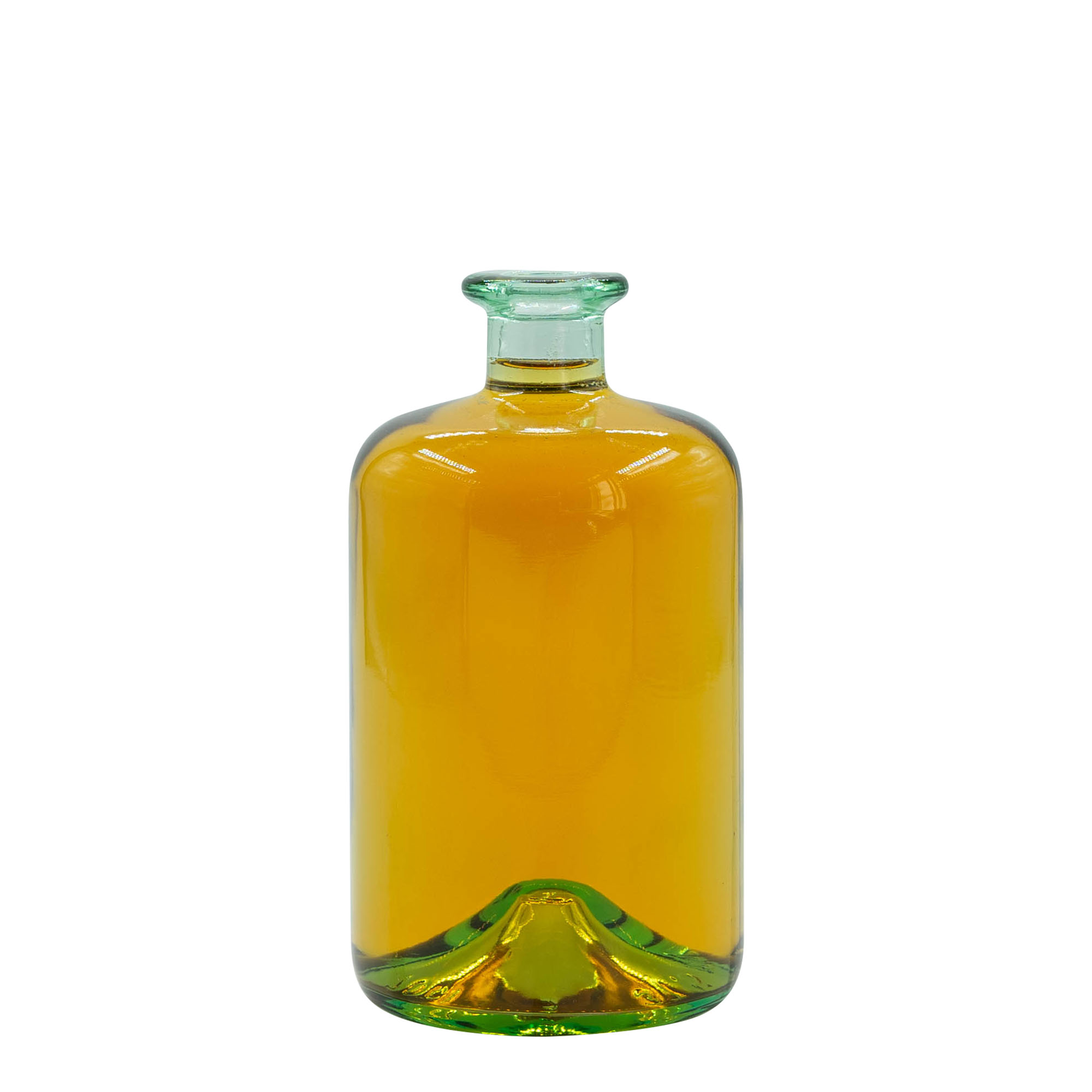 700 ml stiklinis butelis „Pharma“, anga: kamštis
