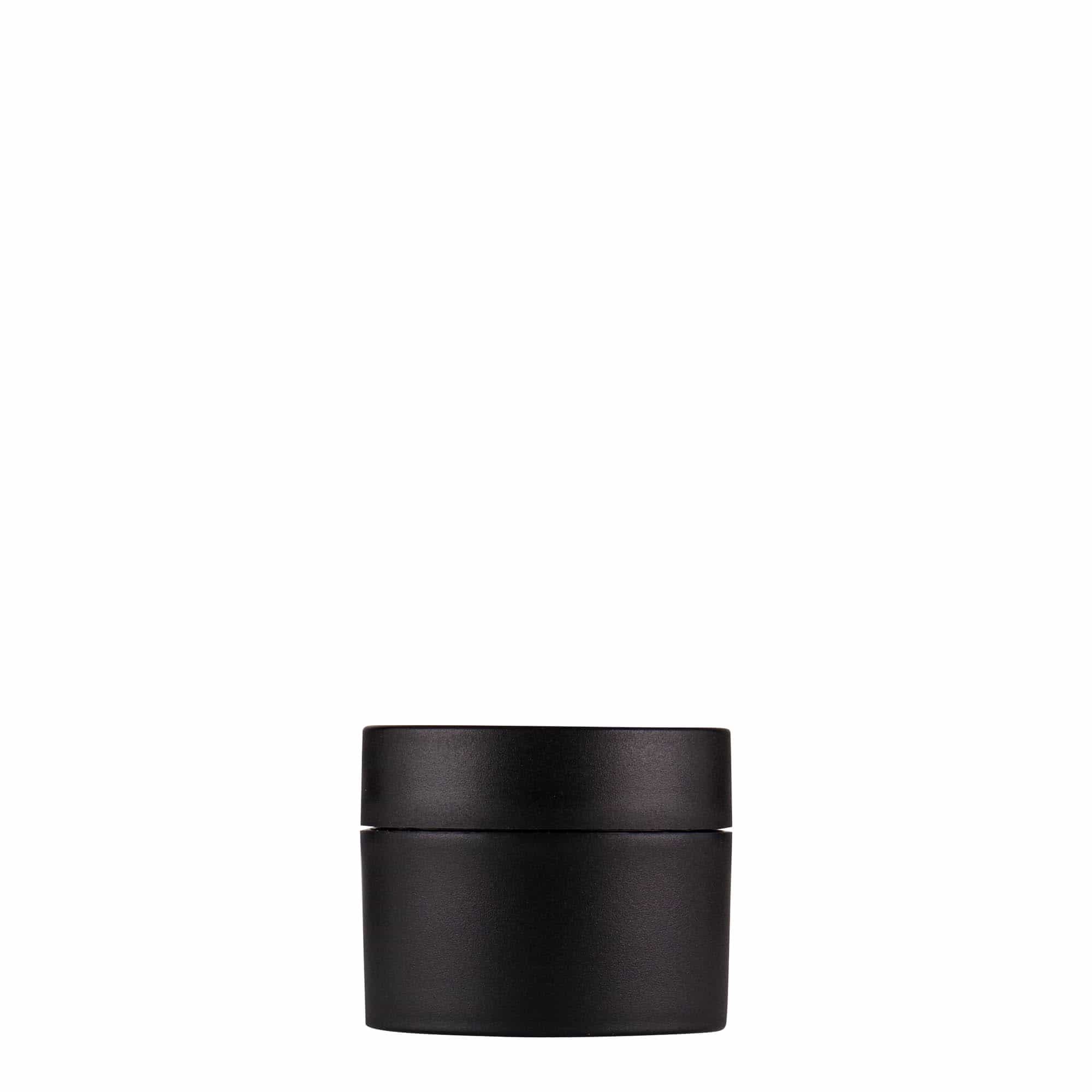 15 ml plastikinis indelis „Antonella“, PP, juodas, anga: sraigtinis uždarymas