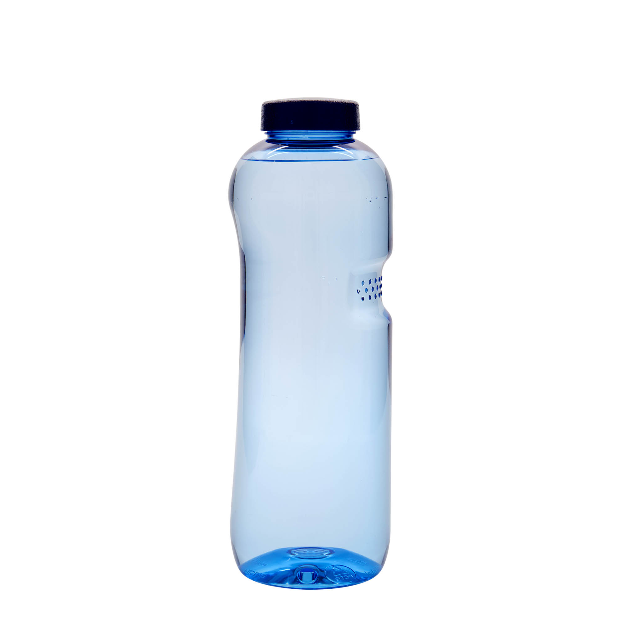 1.000 ml PET-gėrimo butelis „Kavodrink“, plastikas, mėlynas 1.000 ml PET-gėrimo butelis „Kavodrink“, plastikas, mėlynas