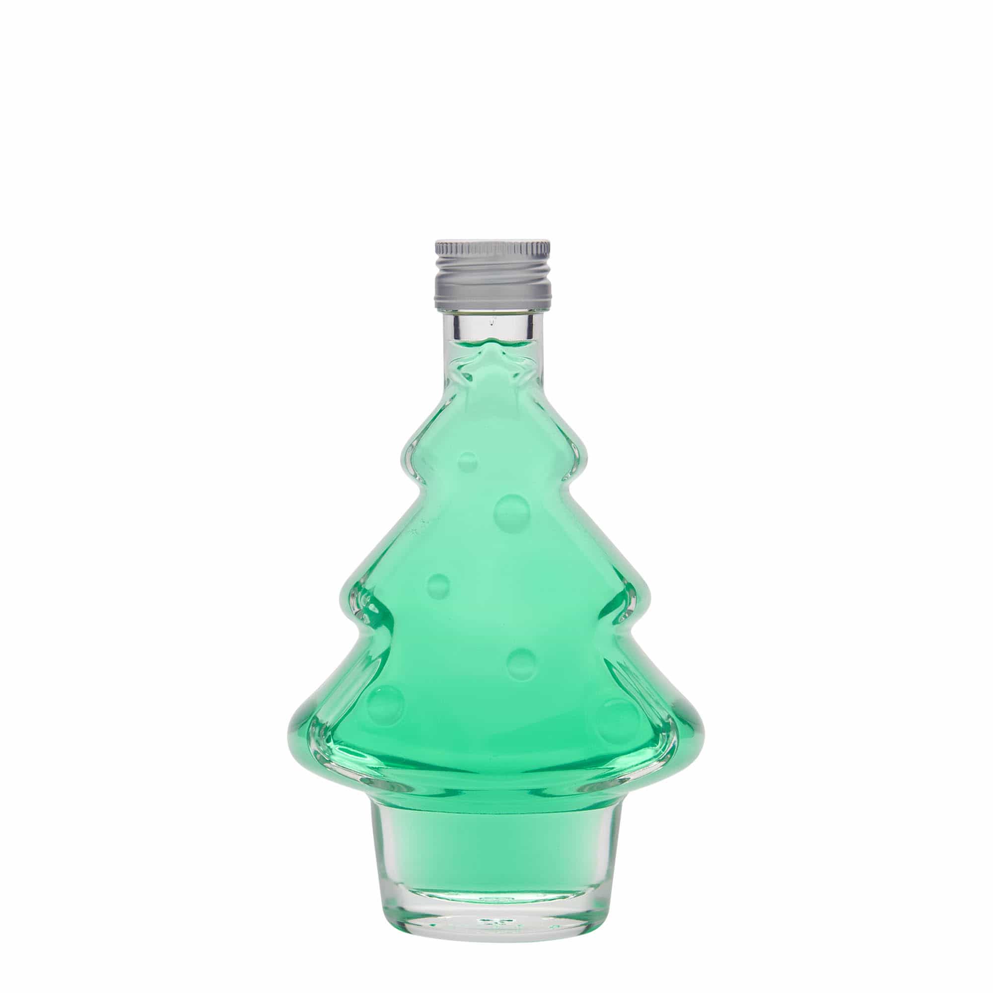 200 ml stiklinis buteliukas „Eglutė“, anga: PP 28