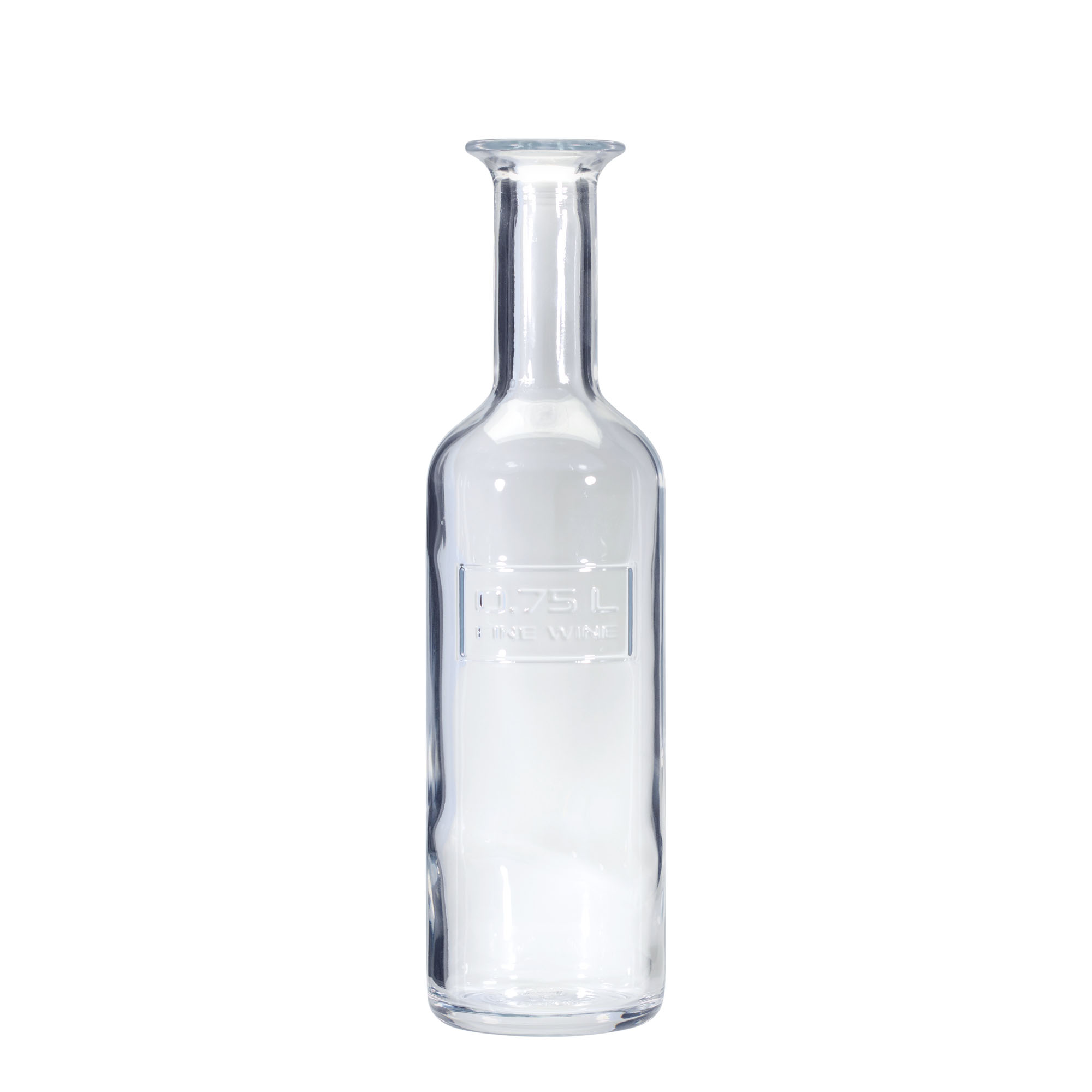 750 ml stiklinis butelis „Optima Fine Wine“, kamštis 750 ml stiklinis butelis „Optima Fine Wine“, kamštis