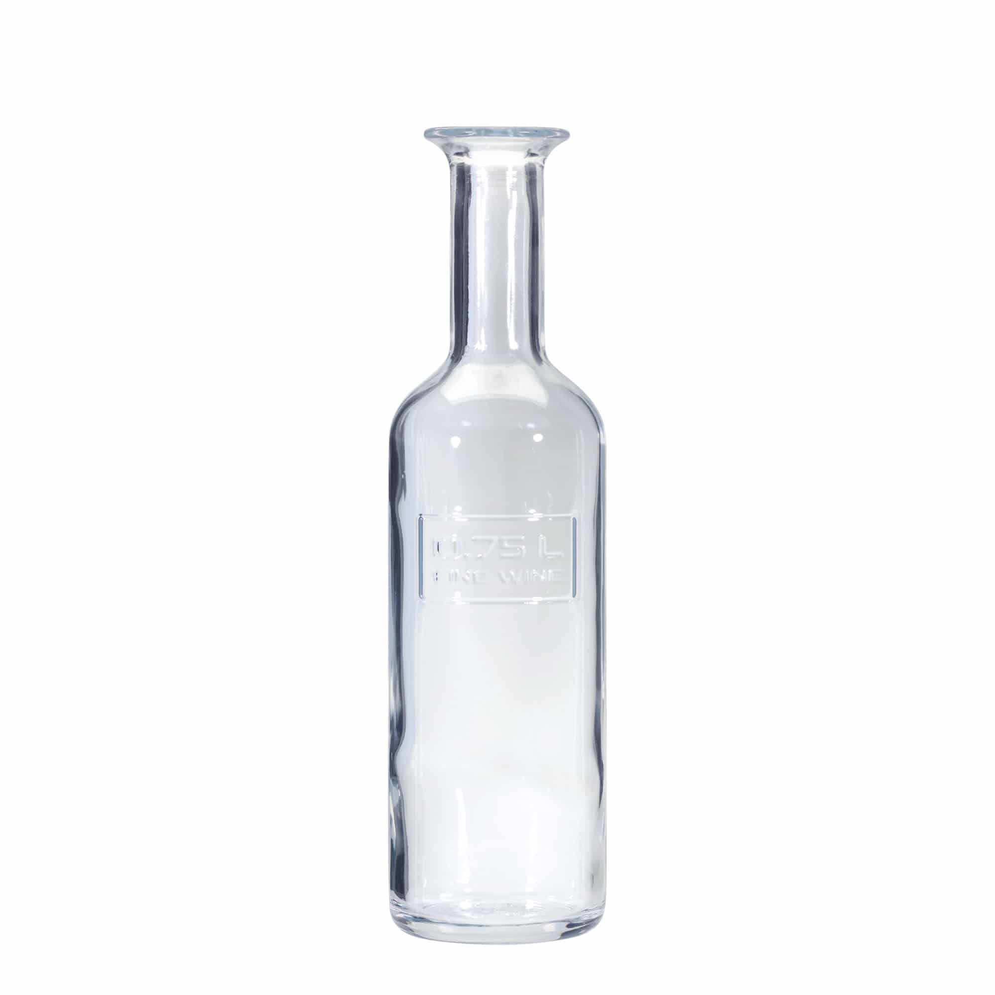 750 ml stiklinis butelis „Optima Fine Wine“, kamštis