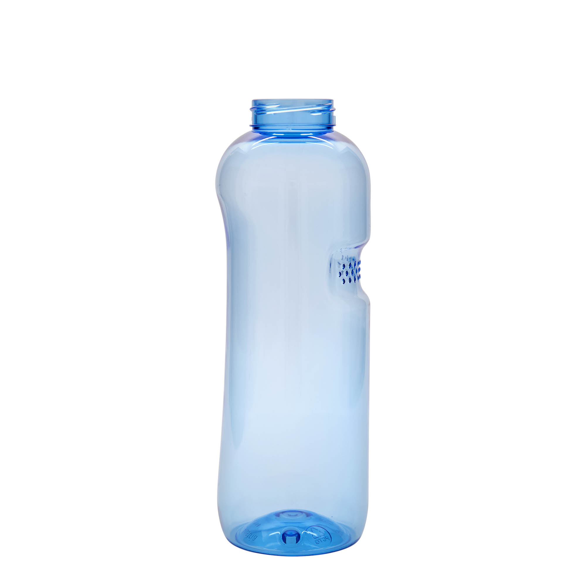 1.000 ml PET-gėrimo butelis „Kavodrink“, plastikas, mėlynas 1.000 ml PET-gėrimo butelis „Kavodrink“, plastikas, mėlynas