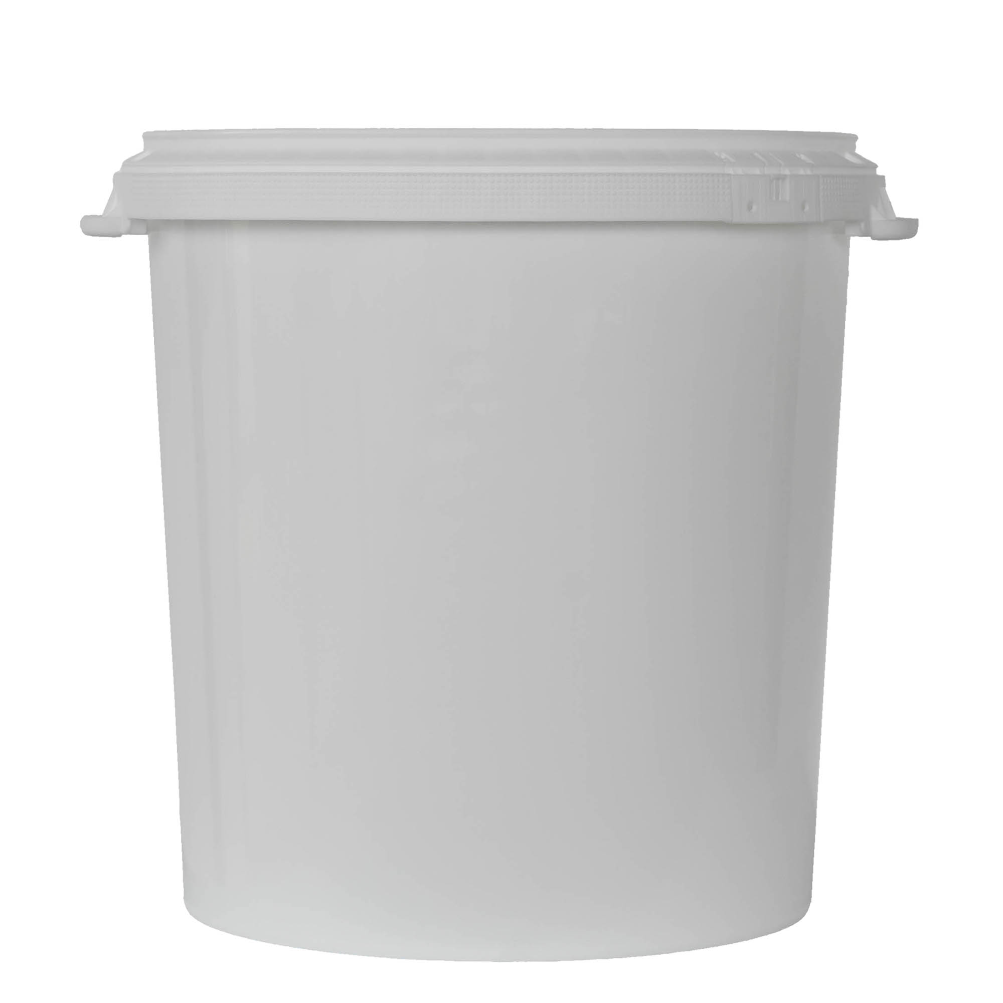 30 l kibiras, PP plastikas, baltas 30 l kibiras, PP plastikas, baltas