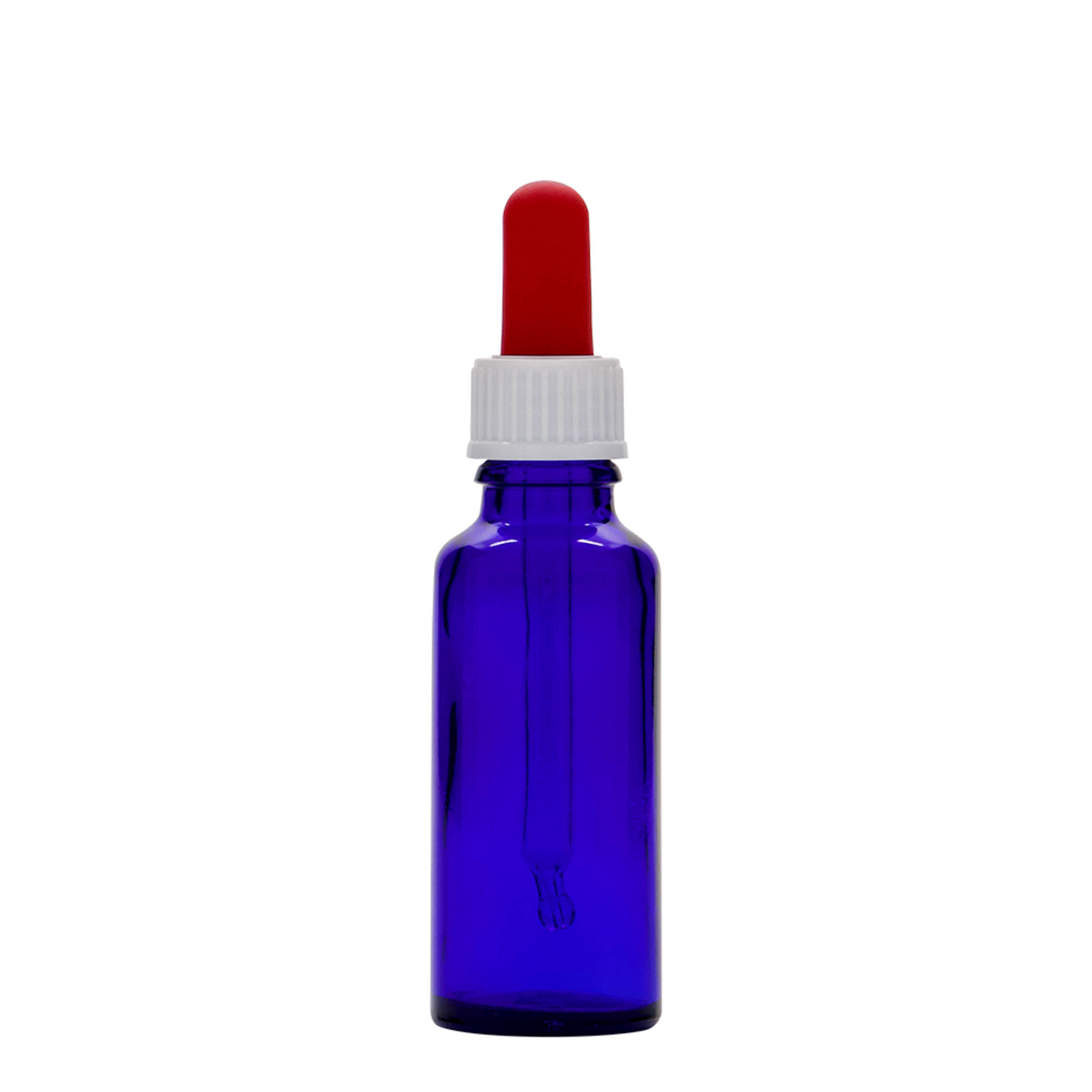 30 ml pipetės buteliukas, medis, stiklas, karališkai mėlyna-raudona, anga: DIN 18 30 ml pipetės buteliukas, medis, stiklas, karališkai mėlyna-raudona, anga: DIN 18