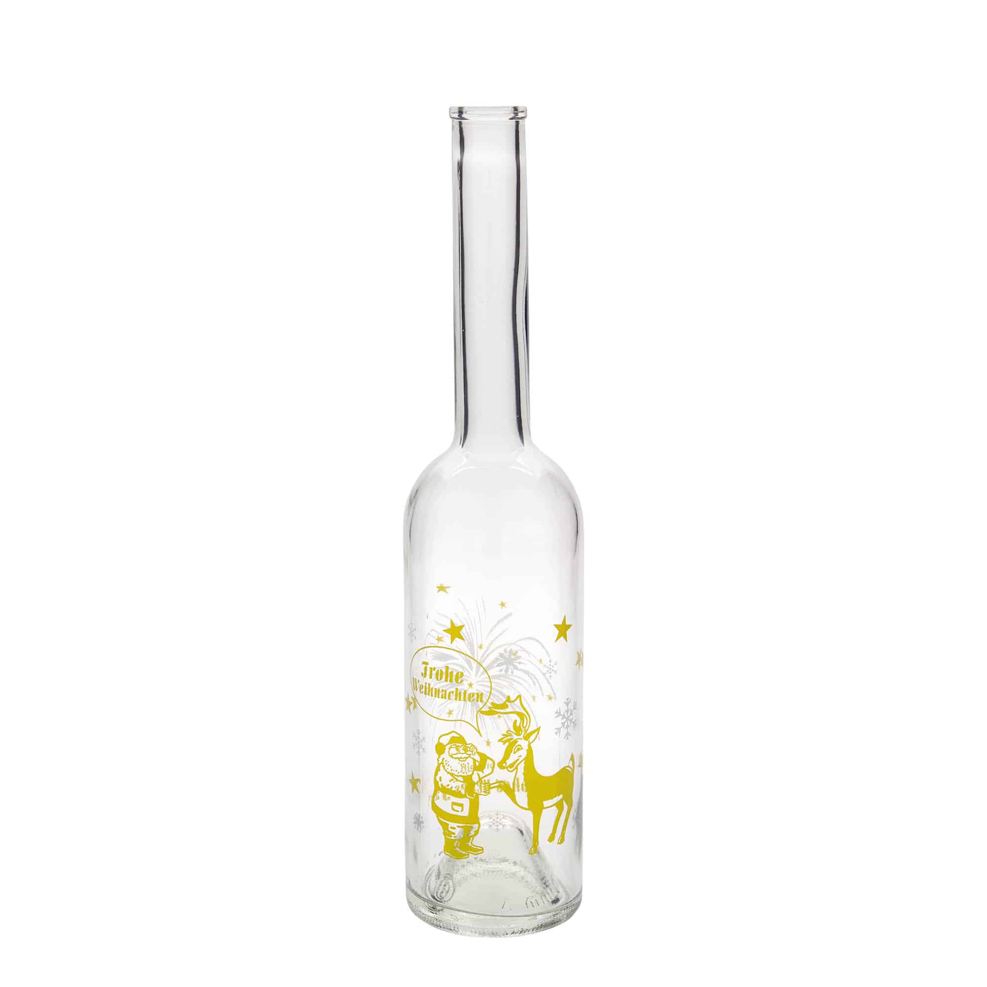 500 ml stiklinis butelis „Opera“, motyvas: fejerverkas, kamštis: kamštis