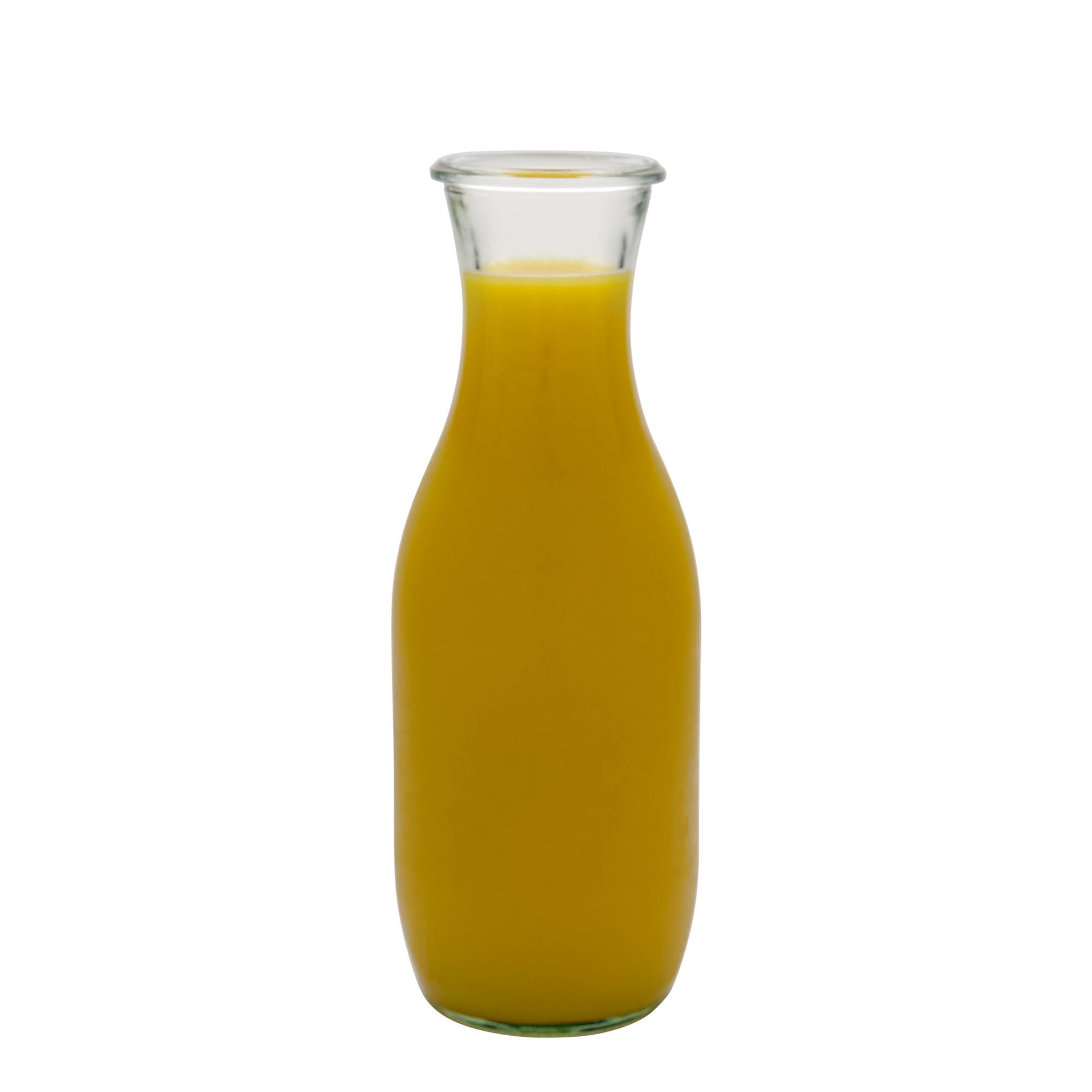1.000 ml WECK-sulčių butelis #, anga: apvalus kraštas