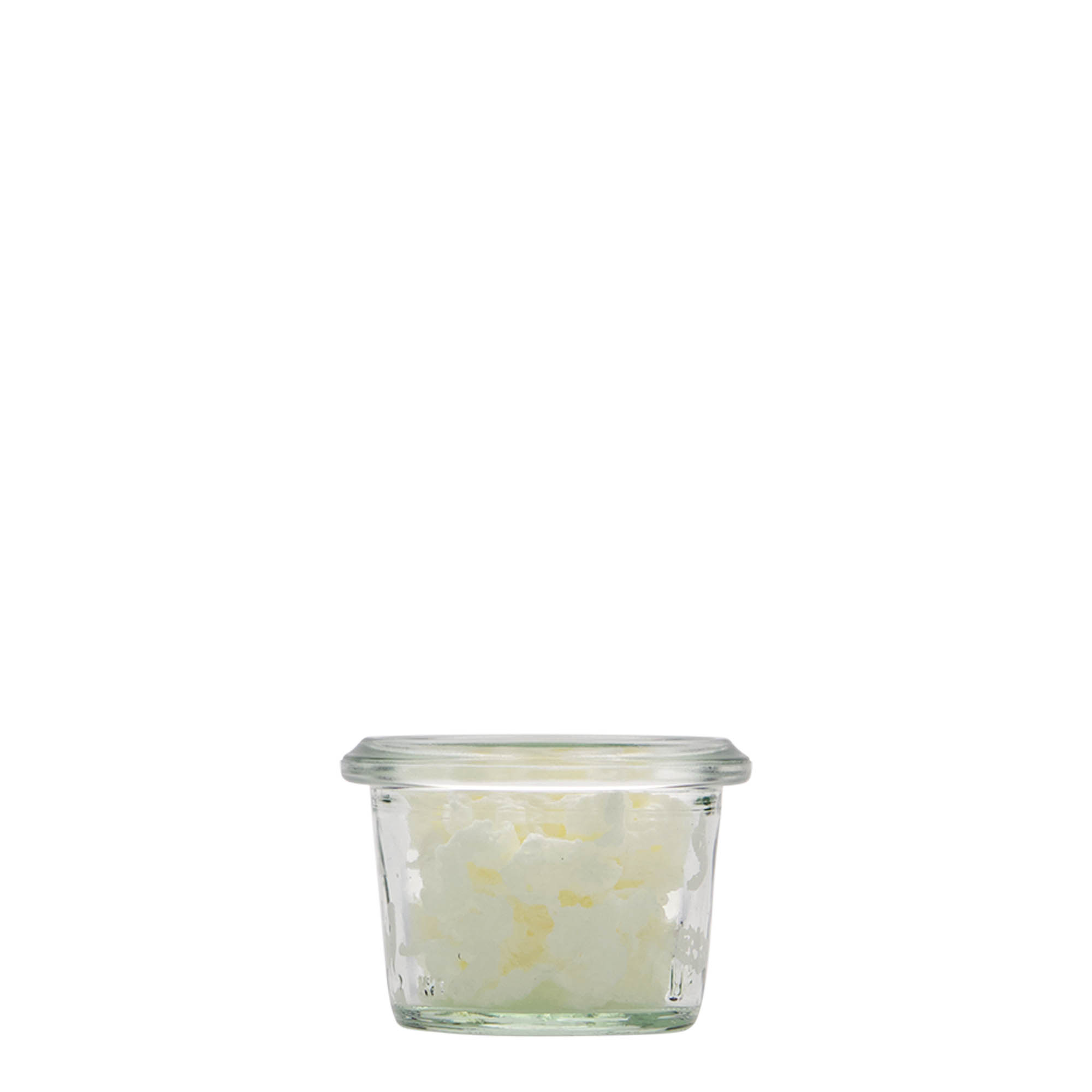 35 ml WECK-stiklainis, anga: apvali kraštinė