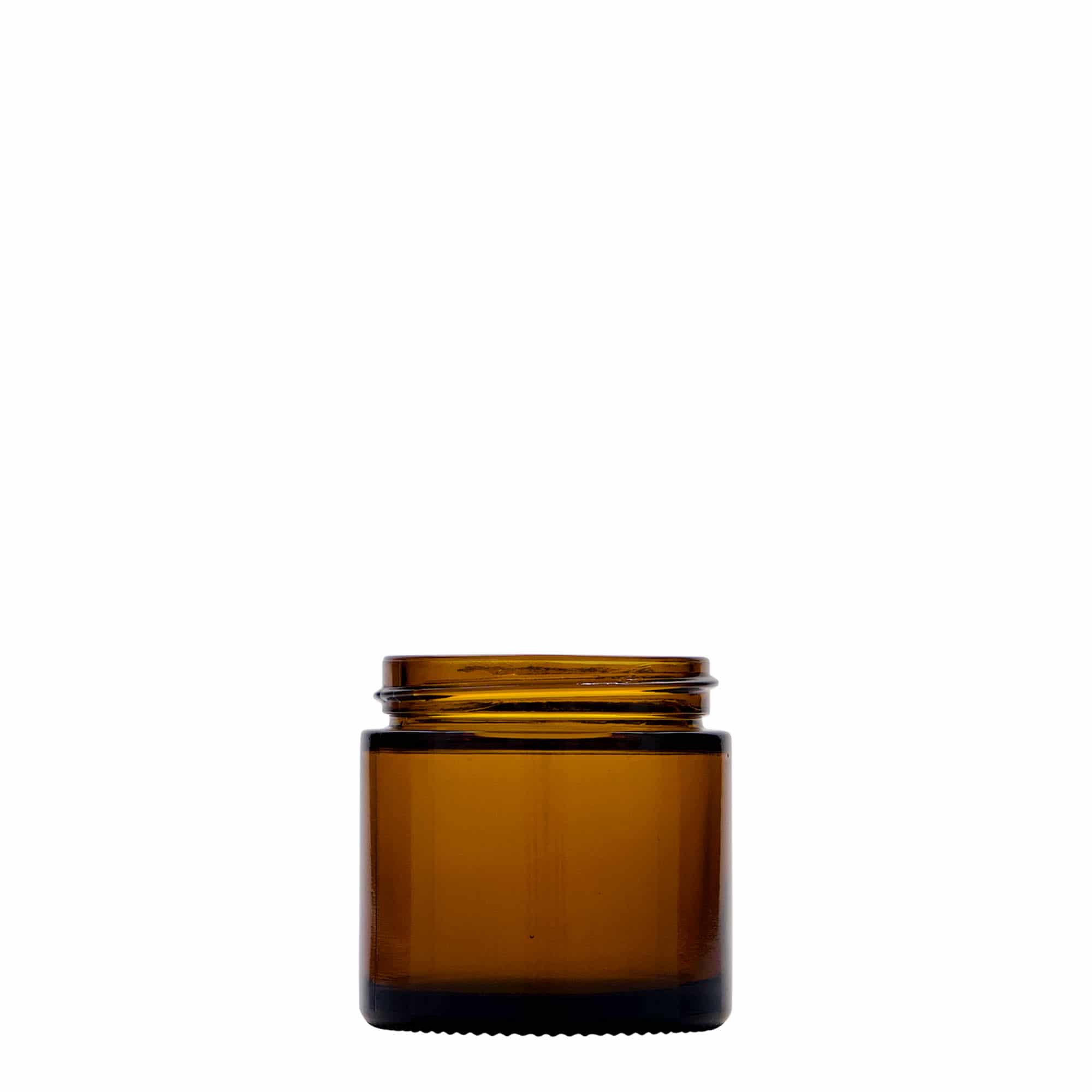 60 ml indelis „Brown Line“, stiklas, rudas, anga: sraigtinis uždarymas