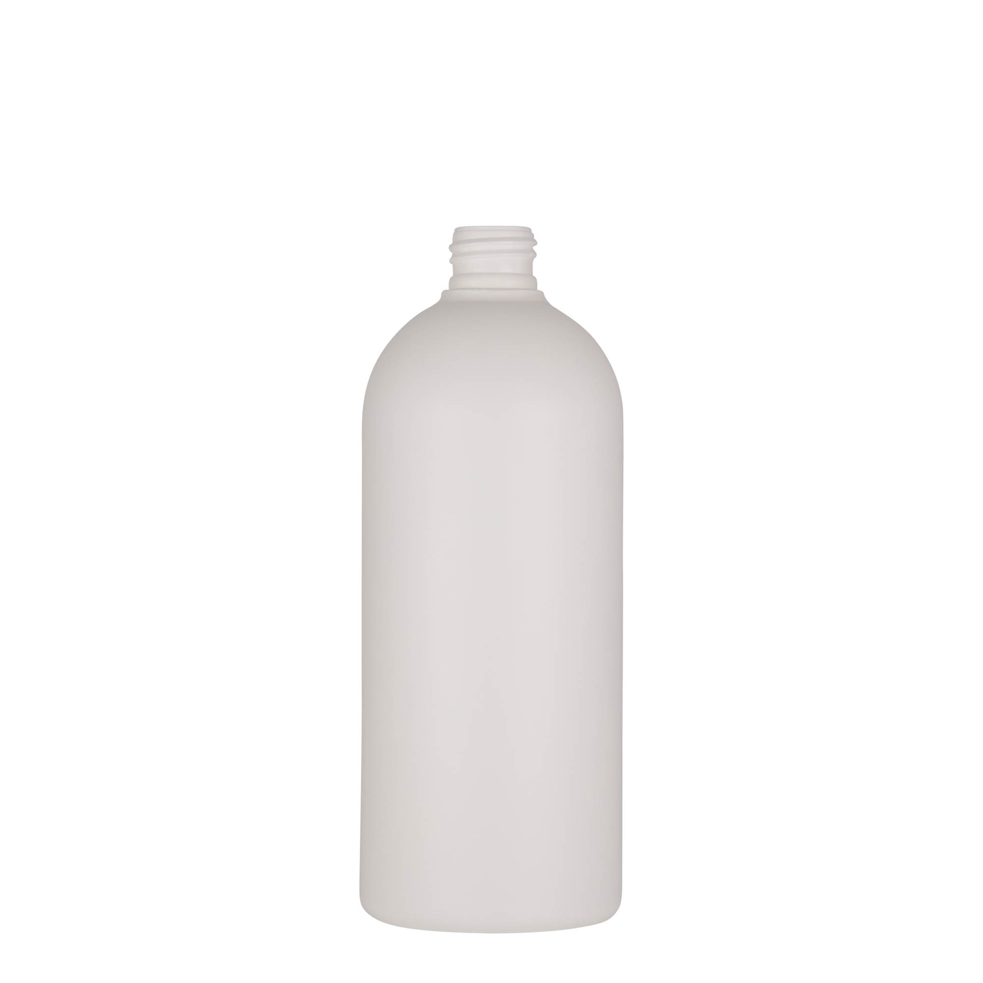 500 ml plastikinis butelis „Tuffy“, HDPE, baltas, anga: 24/410