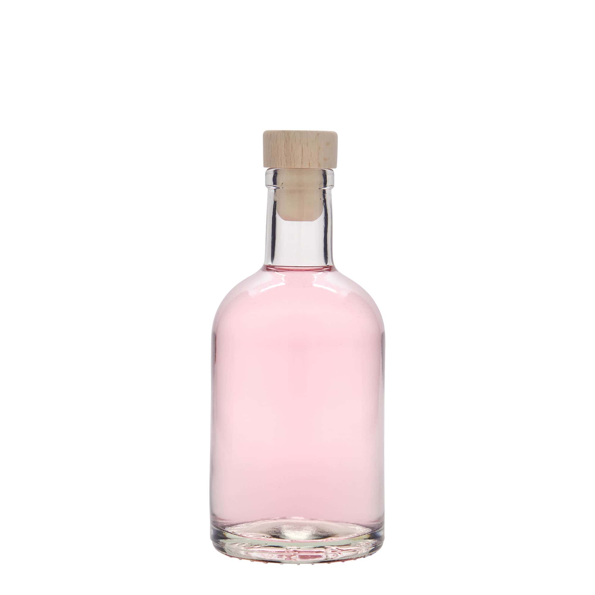 250 ml stiklinis butelis „First Class“, kamštis