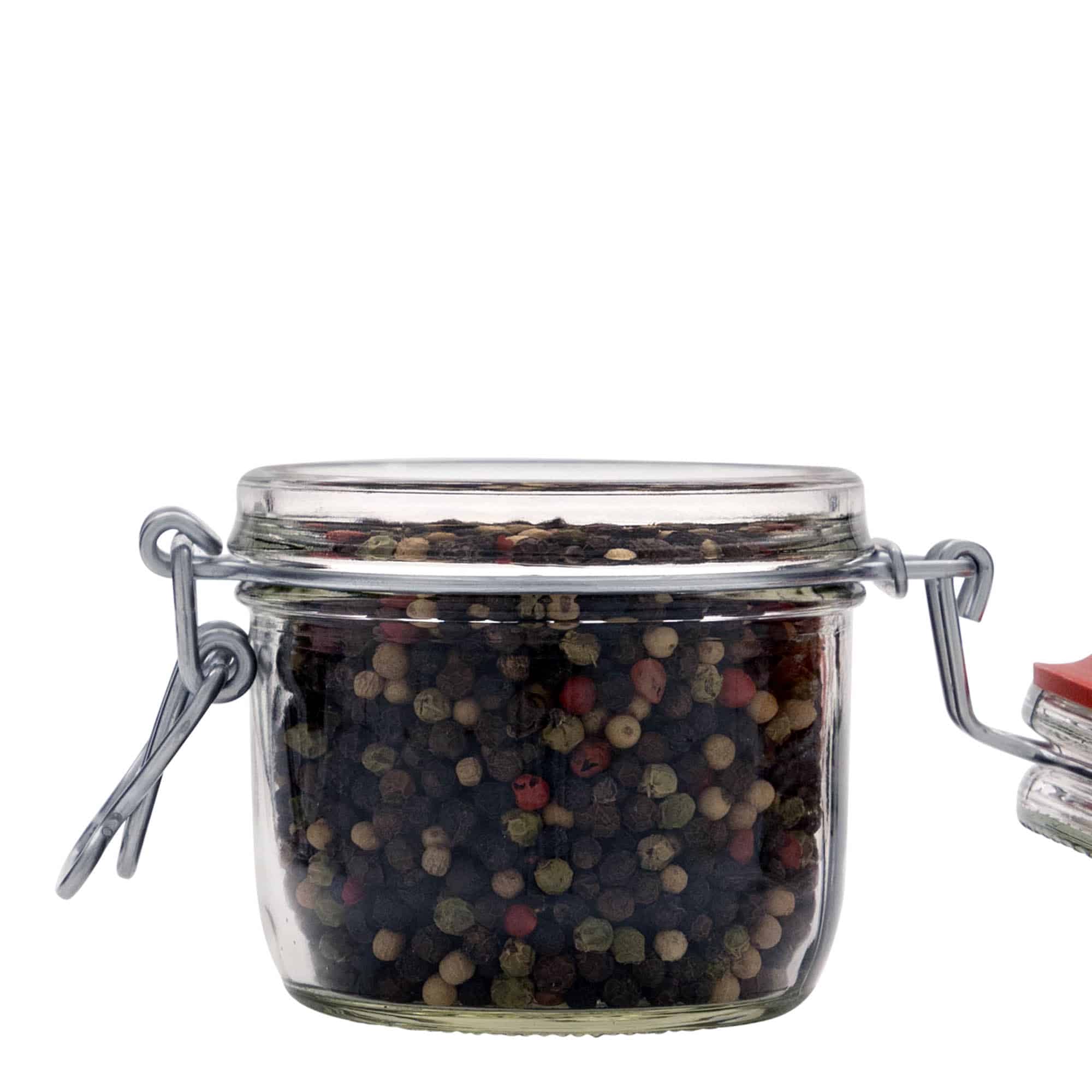 255 ml vielos užsegimo stiklainis, anga: vielos užsegimas