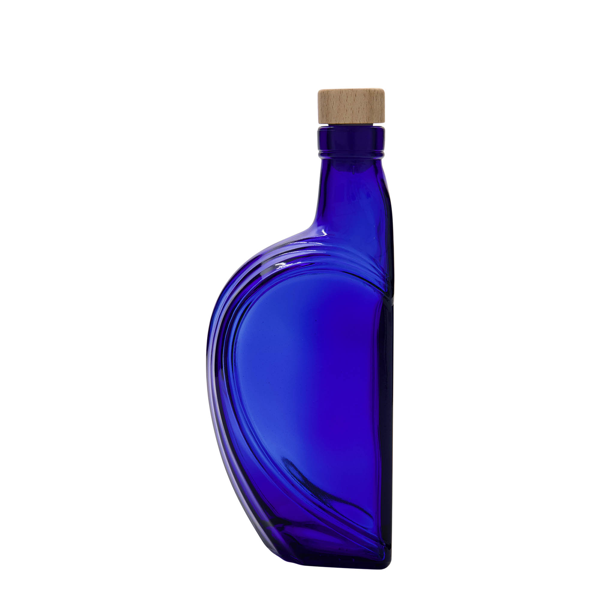 375 ml stiklinis butelis „Sweethearts“, stačiakampis, karališkai mėlynas, anga: kamštis 375 ml stiklinis butelis „Sweethearts“, stačiakampis, karališkai mėlynas, anga: kamštis