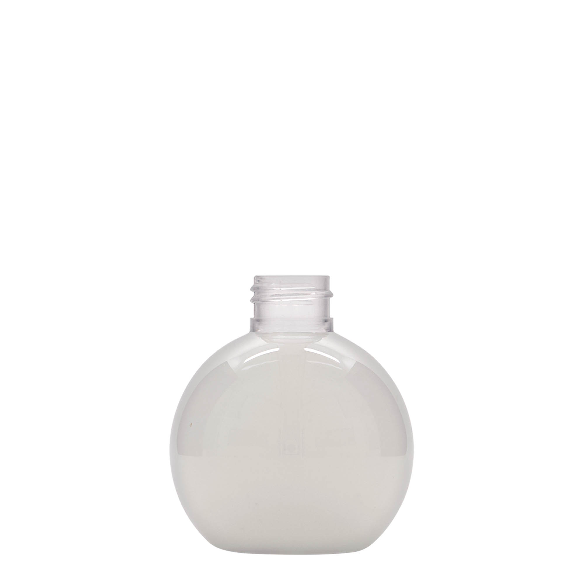 150 ml PET butelis „Perry“, apvalus, plastikas, anga: 24/410