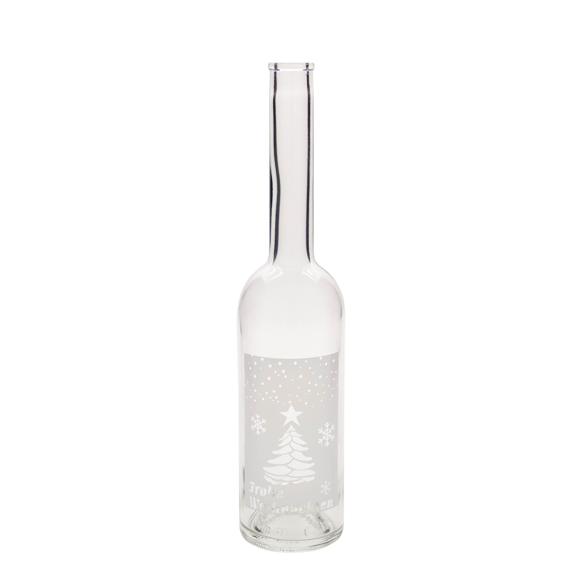 500 ml stiklinis butelis „Opera“, motyvas: Balta Kalėdos, kamštis: kamštis 500 ml stiklinis butelis „Opera“, motyvas: Balta Kalėdos, kamštis: kamštis