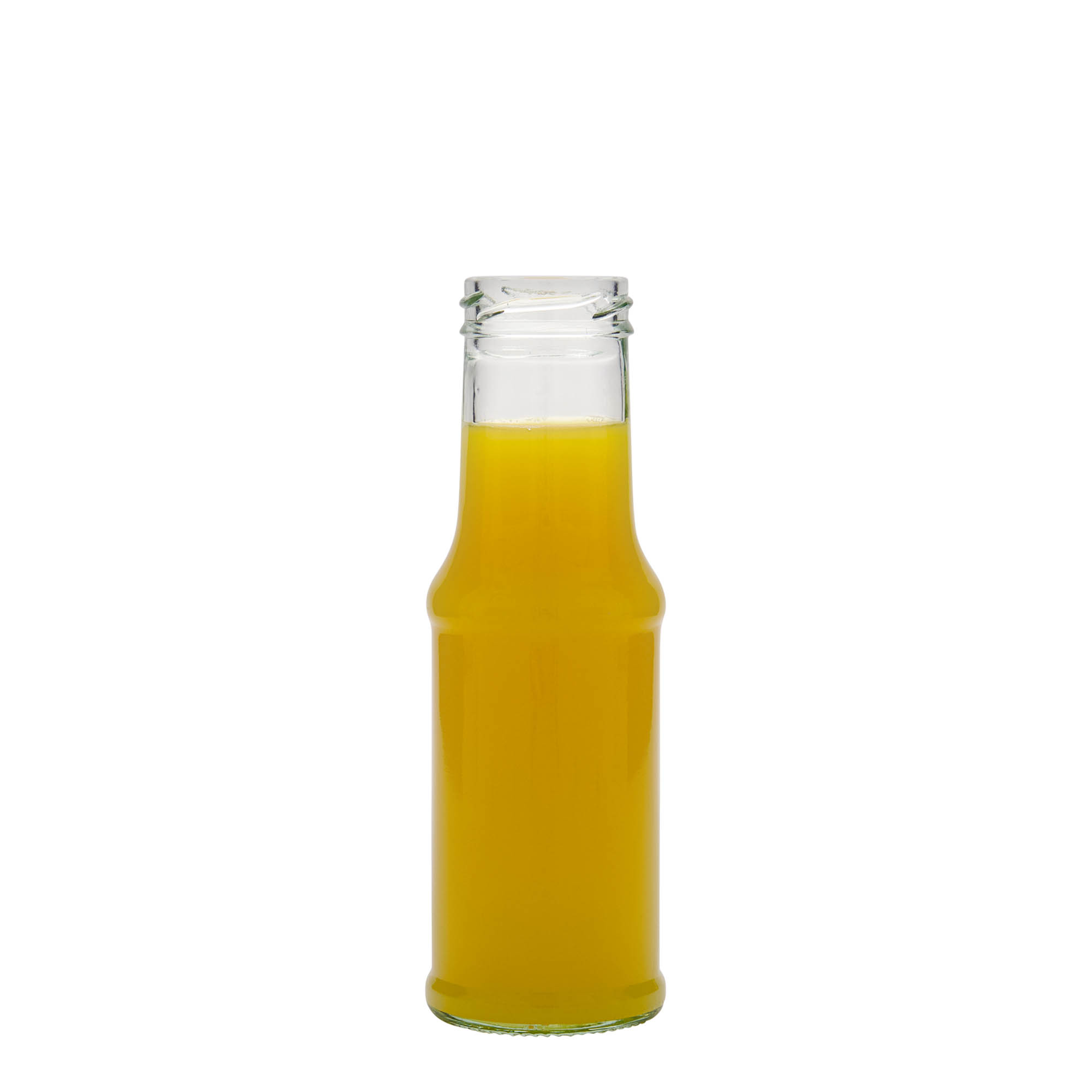 200 ml padažo butelis, stiklas, anga: sukama (TO 43)