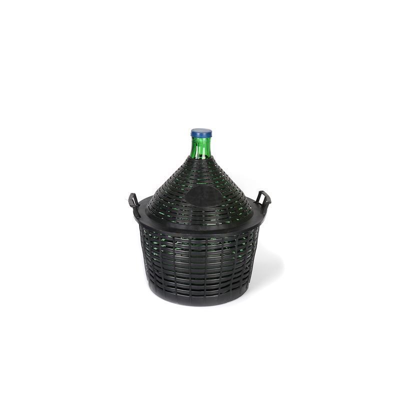 20 l balioninė talpa siauru kaklu, stiklas, žalia, anga: užveržiamas dangtelis 20 l balioninė talpa siauru kaklu, stiklas, žalia, anga: užveržiamas dangtelis