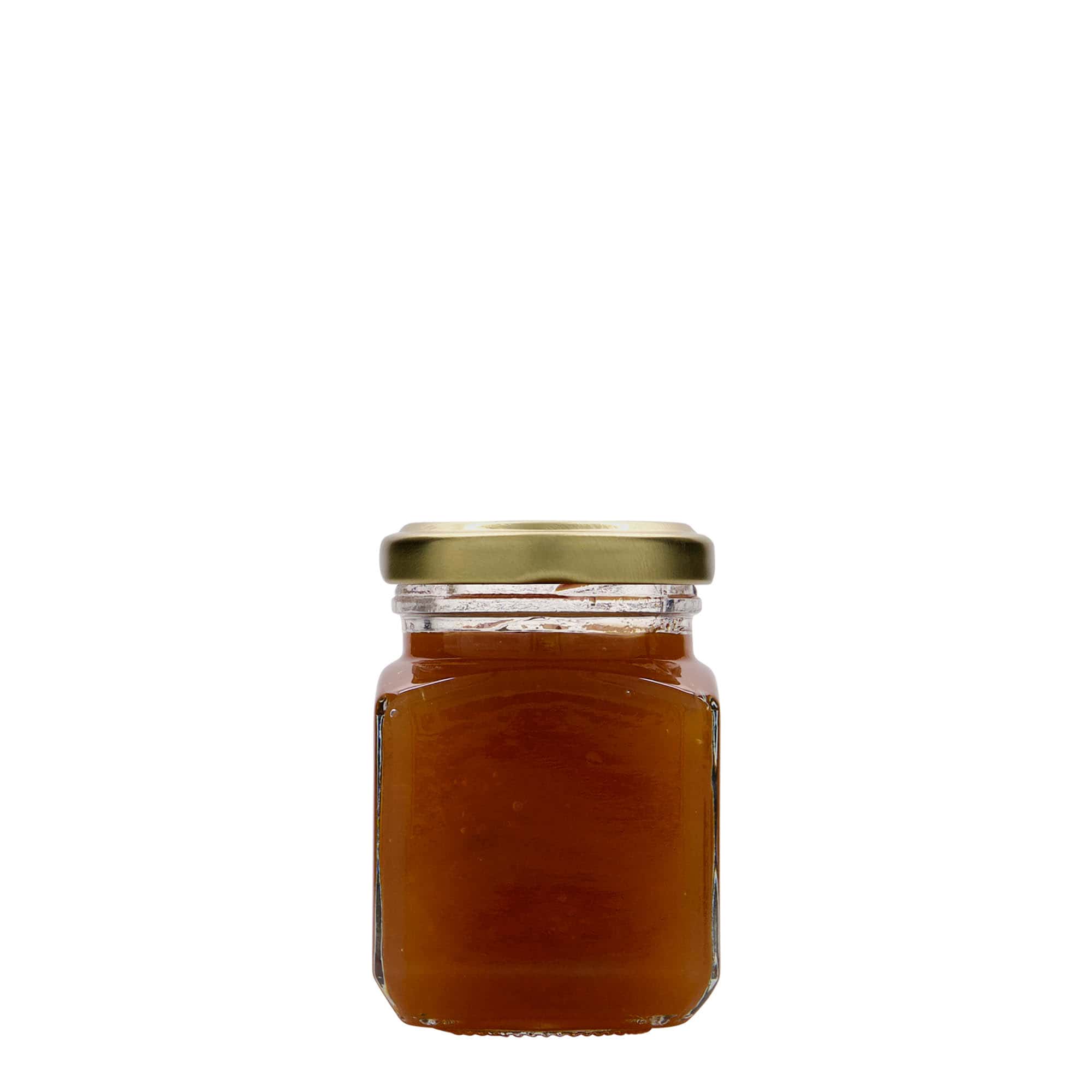 106 ml keturkampis stiklas, anga: sukama uždanga (TO 48) 106 ml keturkampis stiklas, anga: sukama uždanga (TO 48)