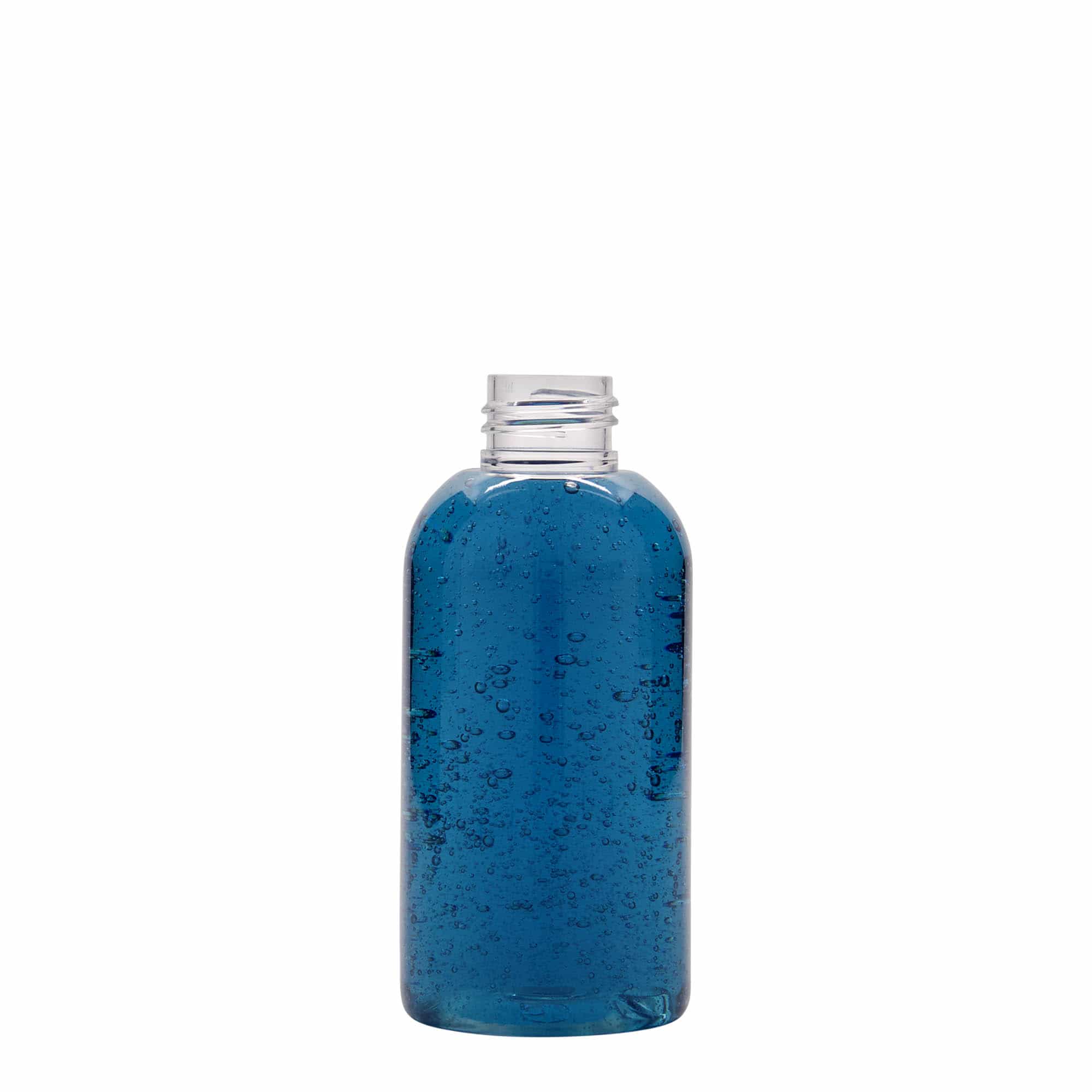 150 ml PET butelis „Boston“, plastikas, anga: 24/410