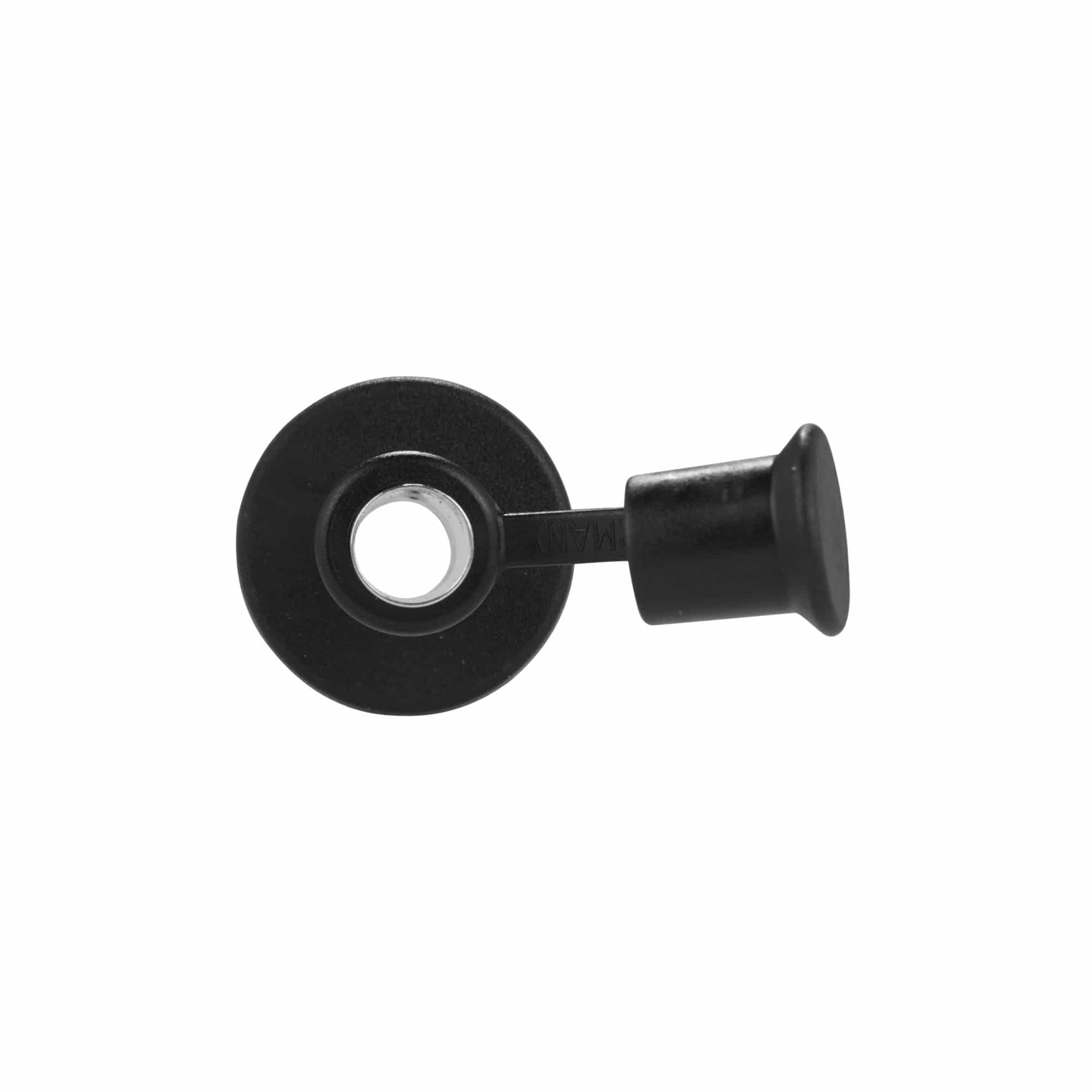 Išpilstymo antgalis Inox su dangteliu, nerūdijantis plienas, sidabrinės spalvos