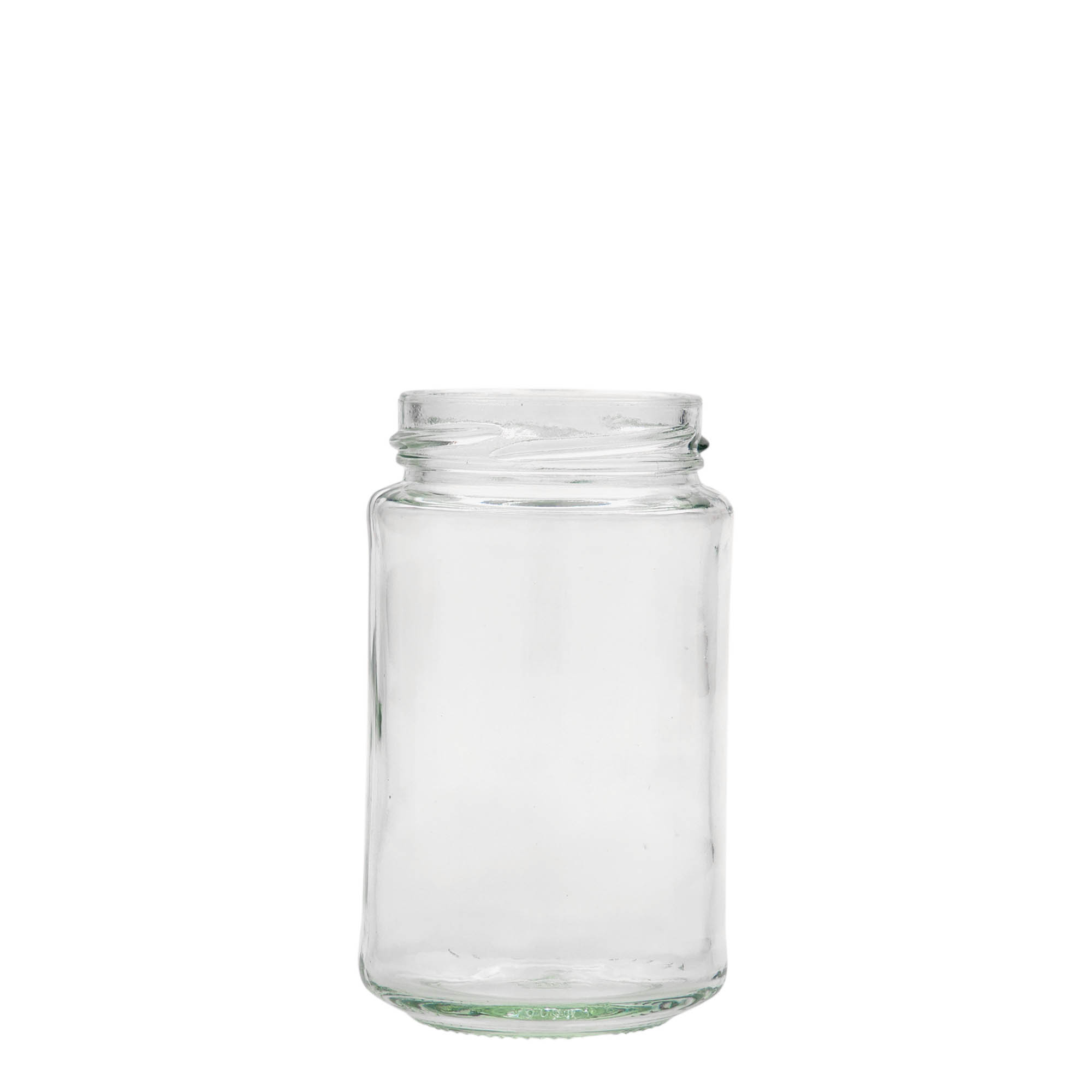 250 ml aukštas apvalus stiklas, burna: Twist-Off (TO 58)