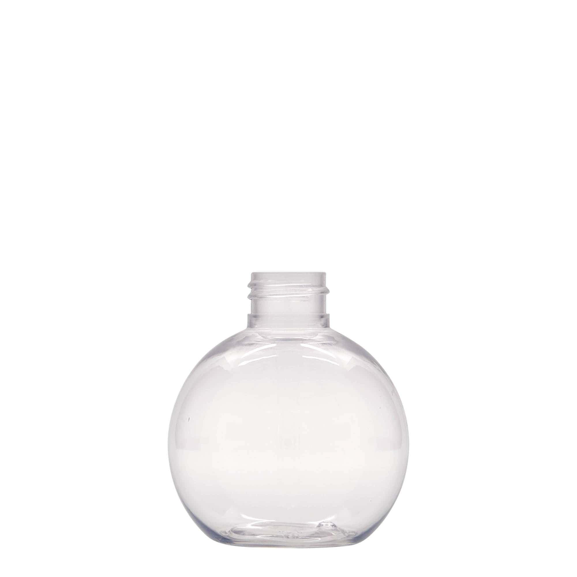 150 ml PET butelis „Perry“, apvalus, plastikas, anga: 24/410