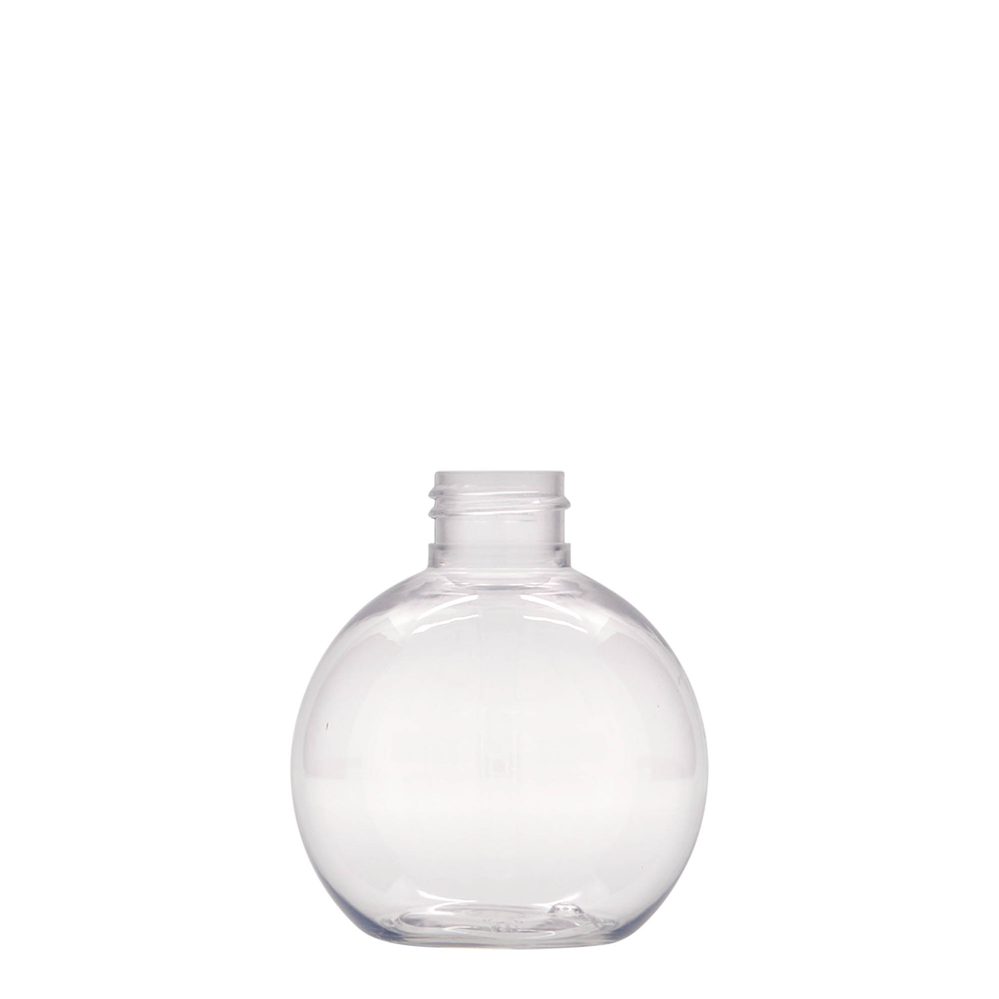 150 ml PET butelis „Perry“, apvalus, plastikas, anga: 24/410