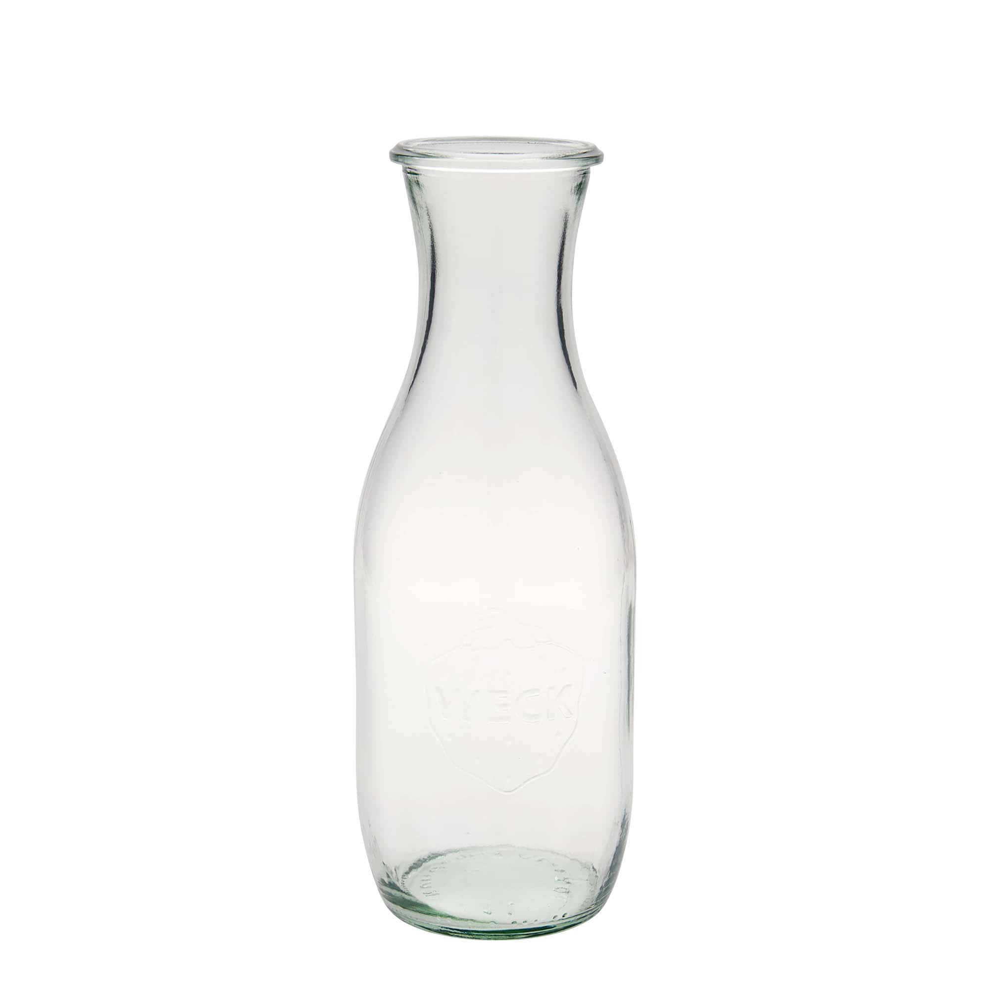 1.000 ml WECK-sulčių butelis #, anga: apvalus kraštas