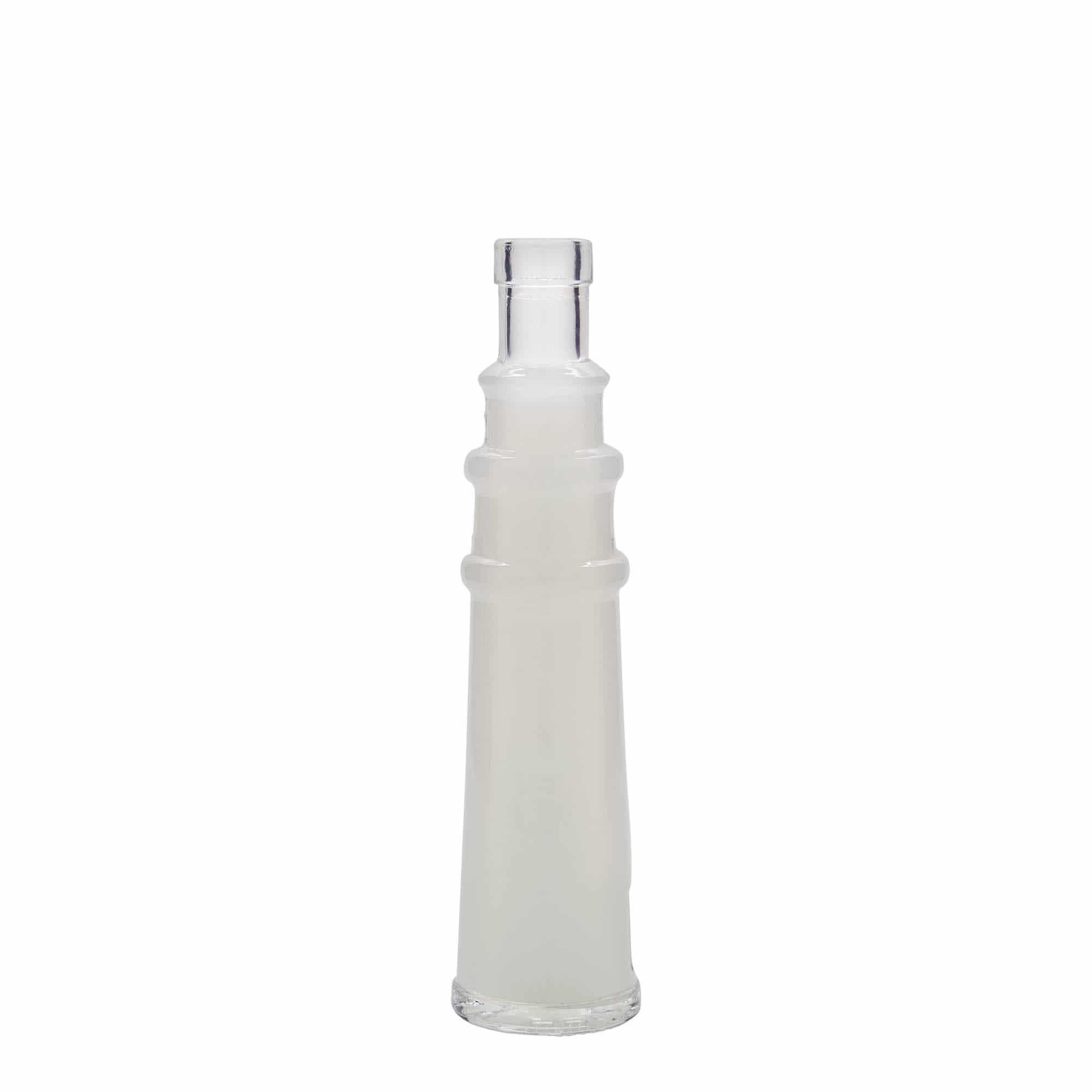 100 ml stiklinis buteliukas „Leuchtturm“, anga: kamštis