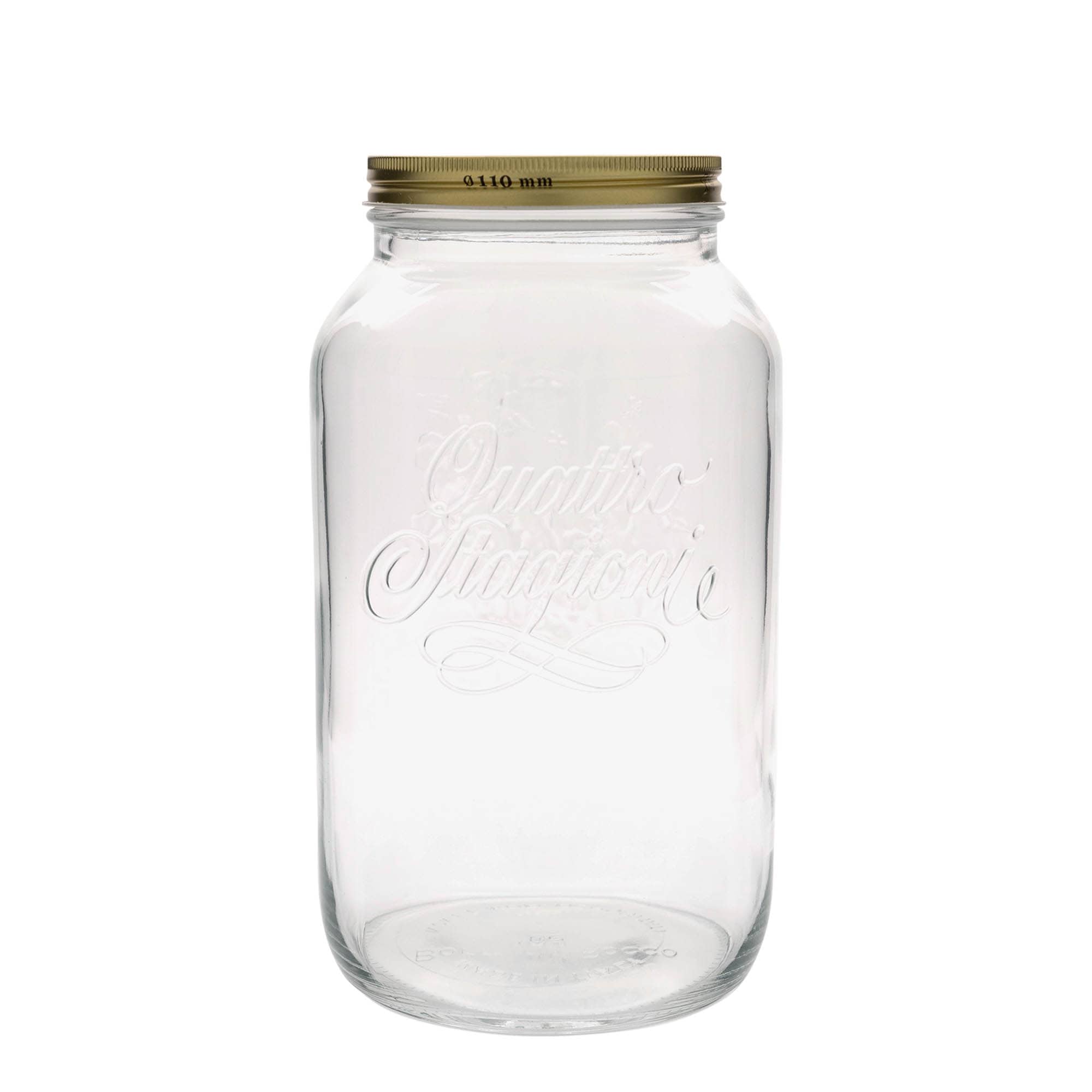 3.800 ml stiklainis „Quattro Stagioni“, anga: varžtinis uždarymas