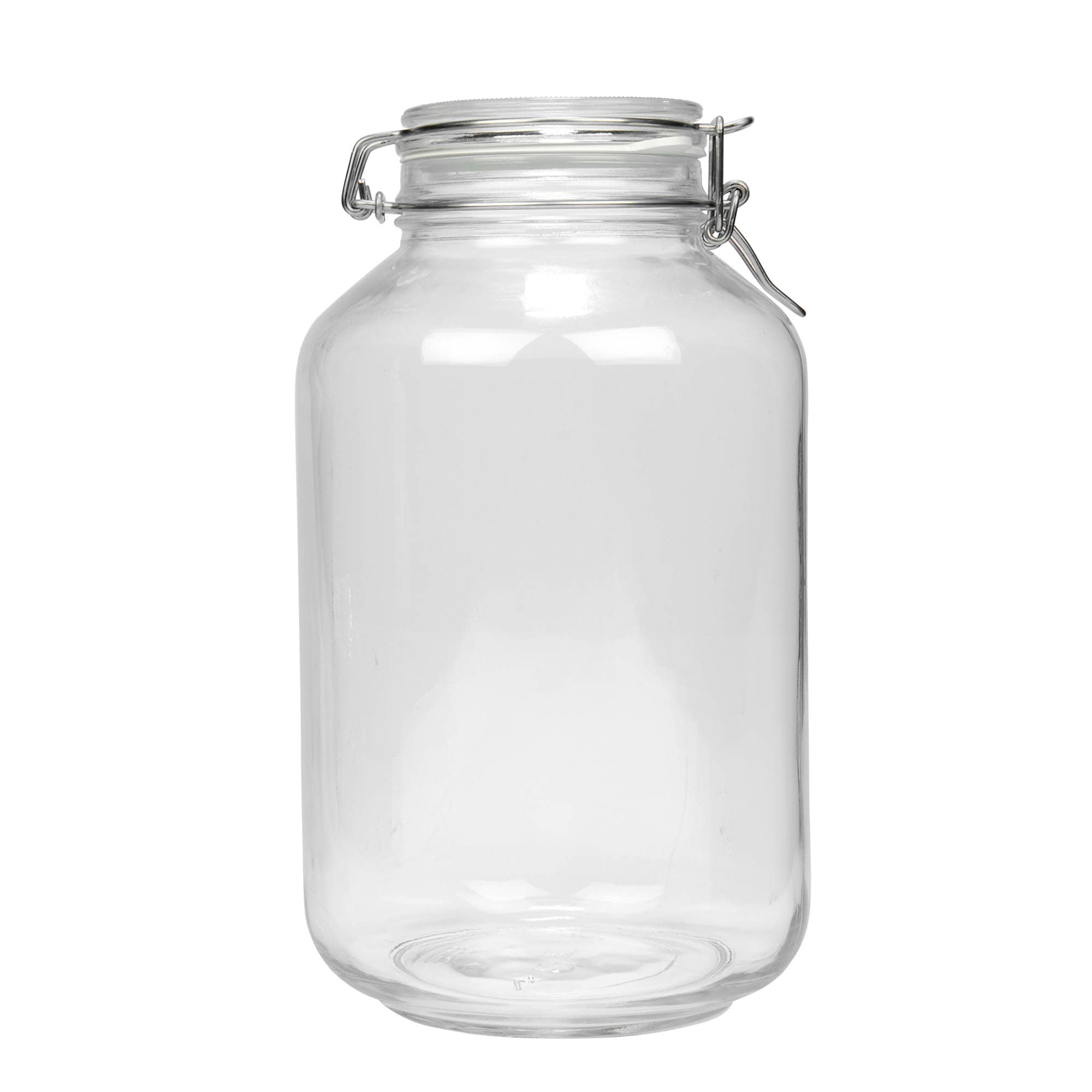 4.000 ml vielos užsegimo stiklainis „Fido“, anga: vielos užsegimas