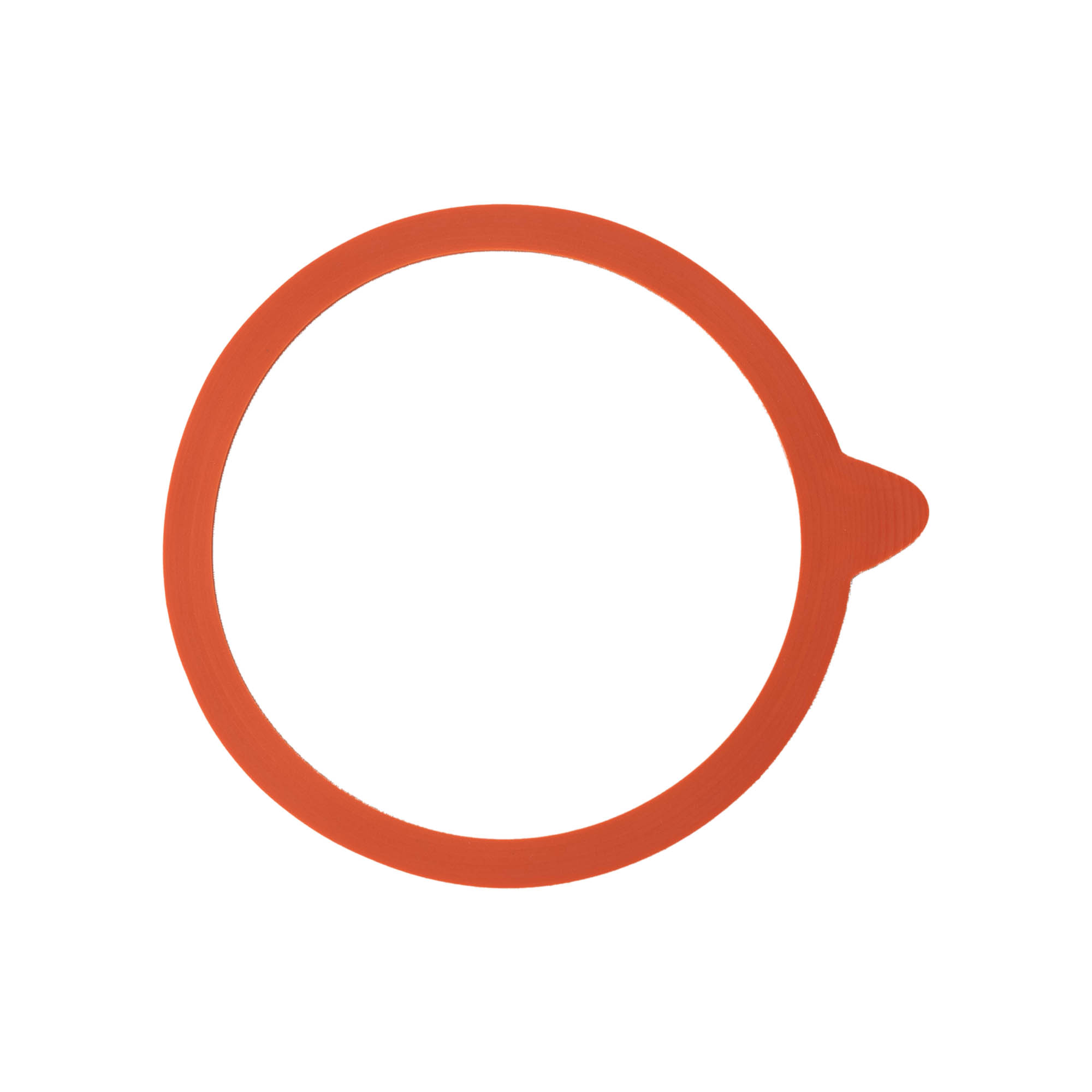 WECK-uždarymo žiedas RR100 #, raudonas, anga: Apvalus kraštas WECK-uždarymo žiedas RR100 #, raudonas, anga: Apvalus kraštas