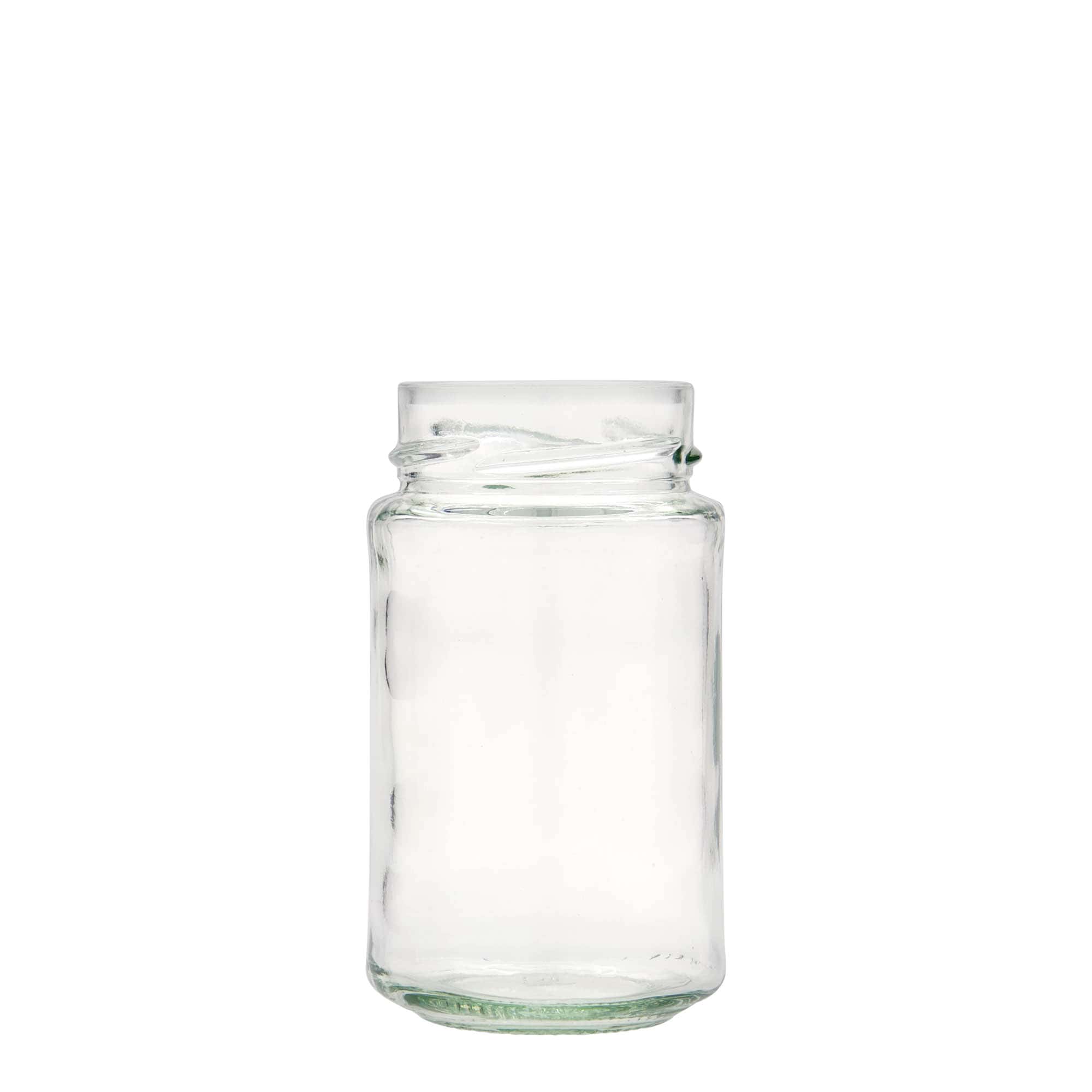 253 ml apvalus stiklas „Summertime“, anga: gilus sukamas dangtelis (DTO 58)