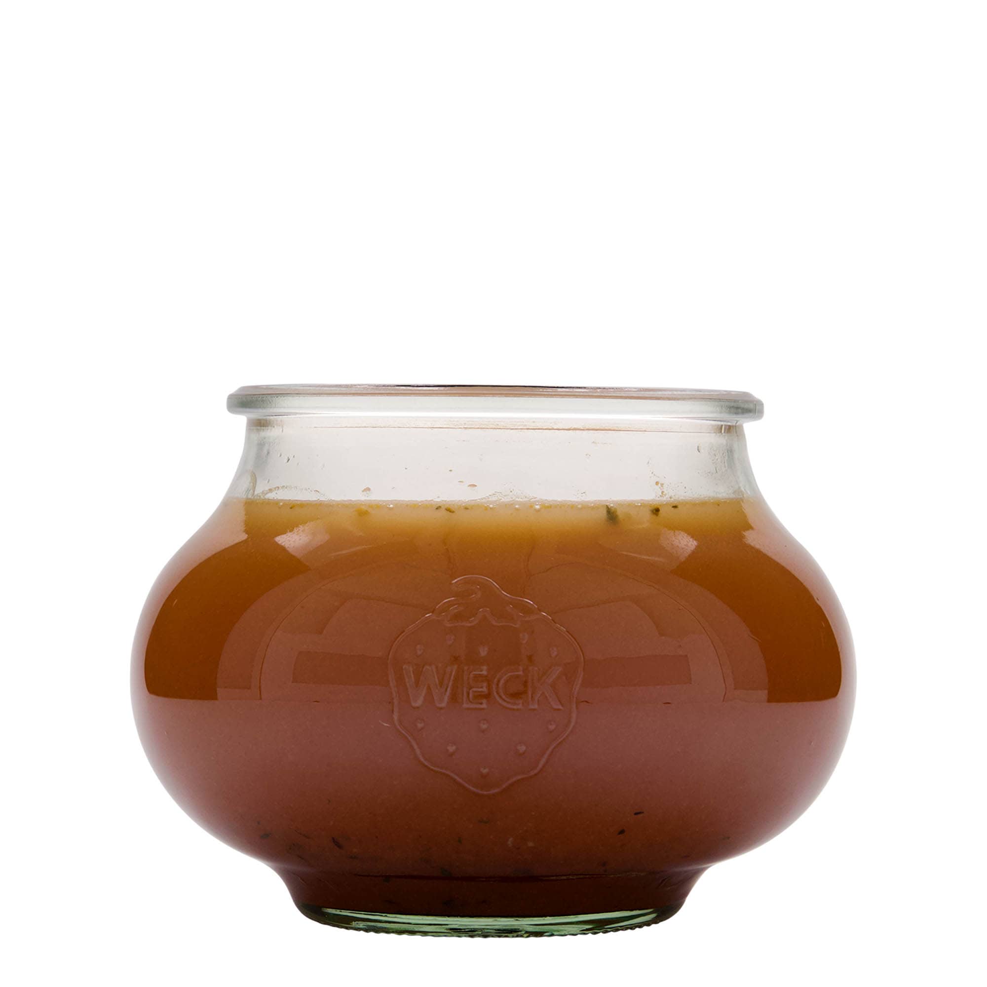 1,062 ml WECK papuošalų stiklainis, anga: apvalus kraštas