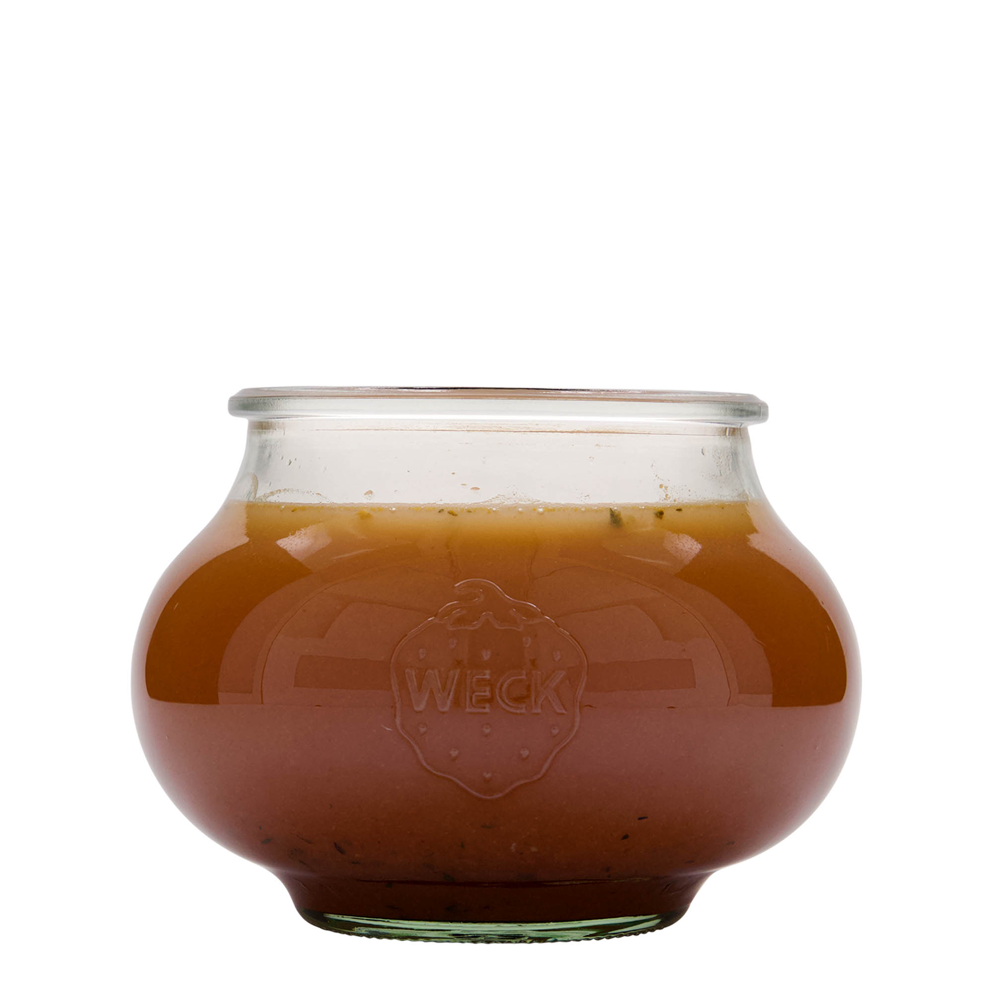1,062 ml WECK papuošalų stiklainis, anga: apvalus kraštas